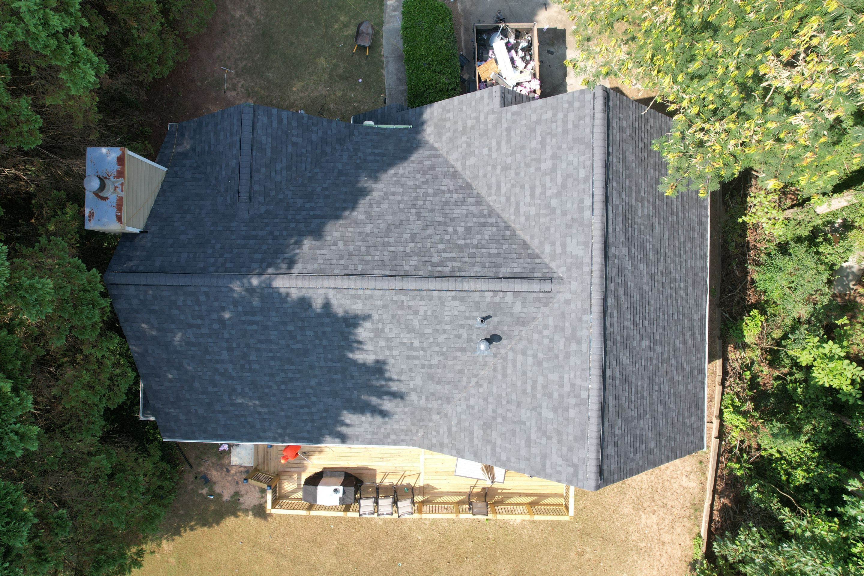 Residential Roof Replacement using Owens Corning Onyx Black by Inspector Roofing and Restoration