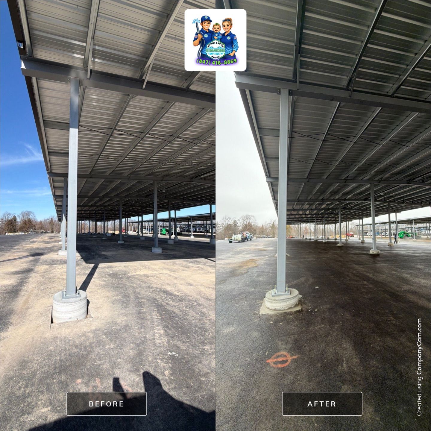 Project in Volo by Simmons Power & Soft Washing