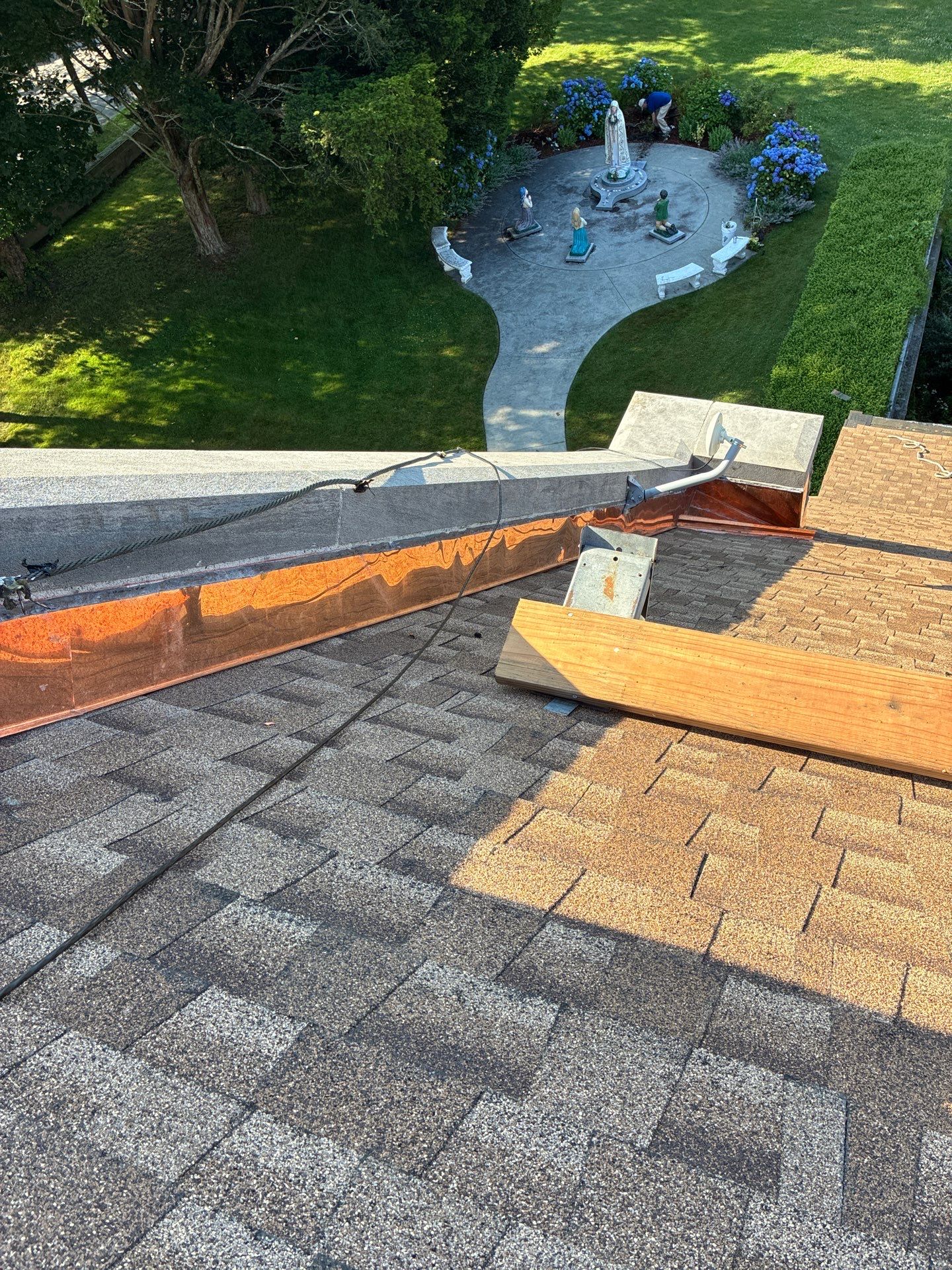 St. Pius Church - Commercial Roof Restoration by Rinaldi Roofing