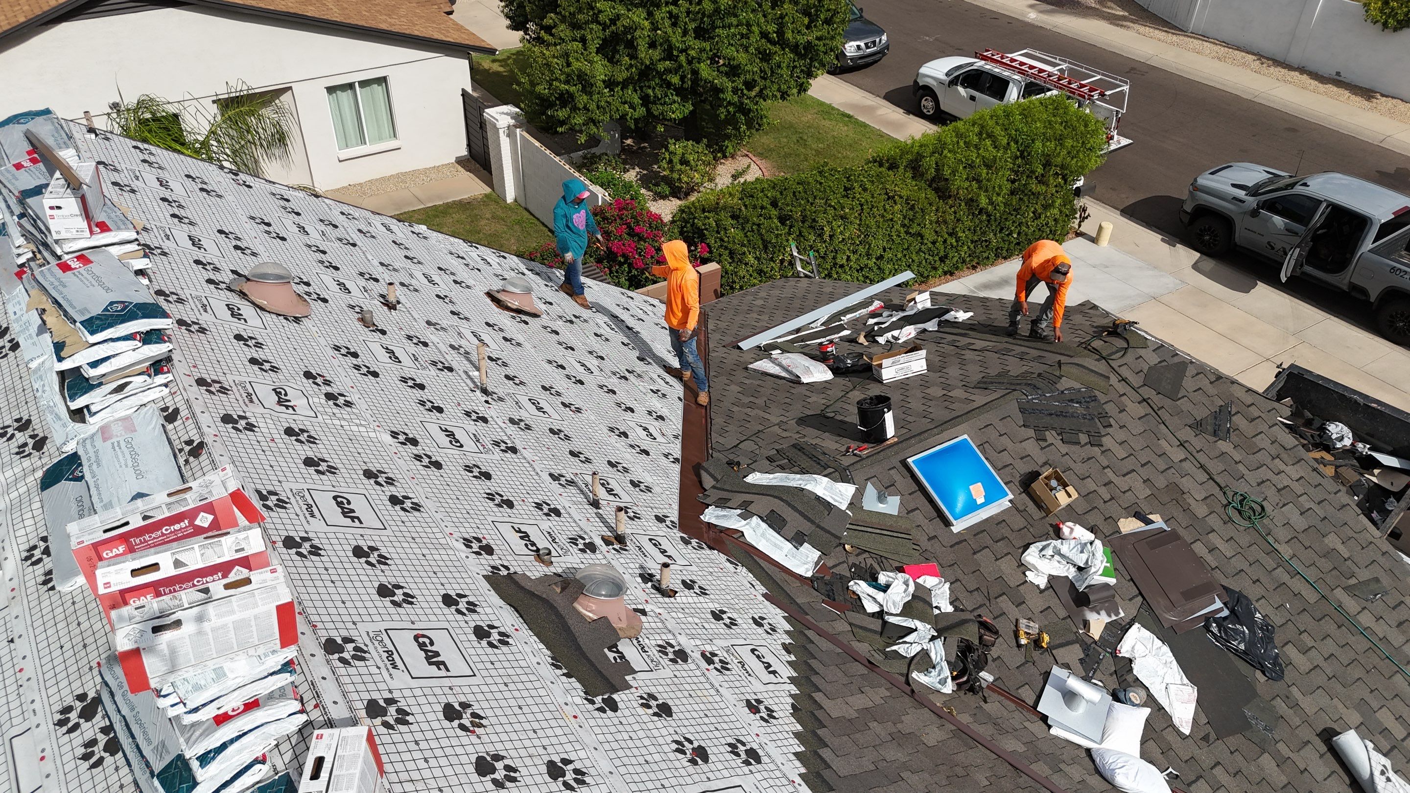 Project in Scottsdale, AZ by Saint Roofing