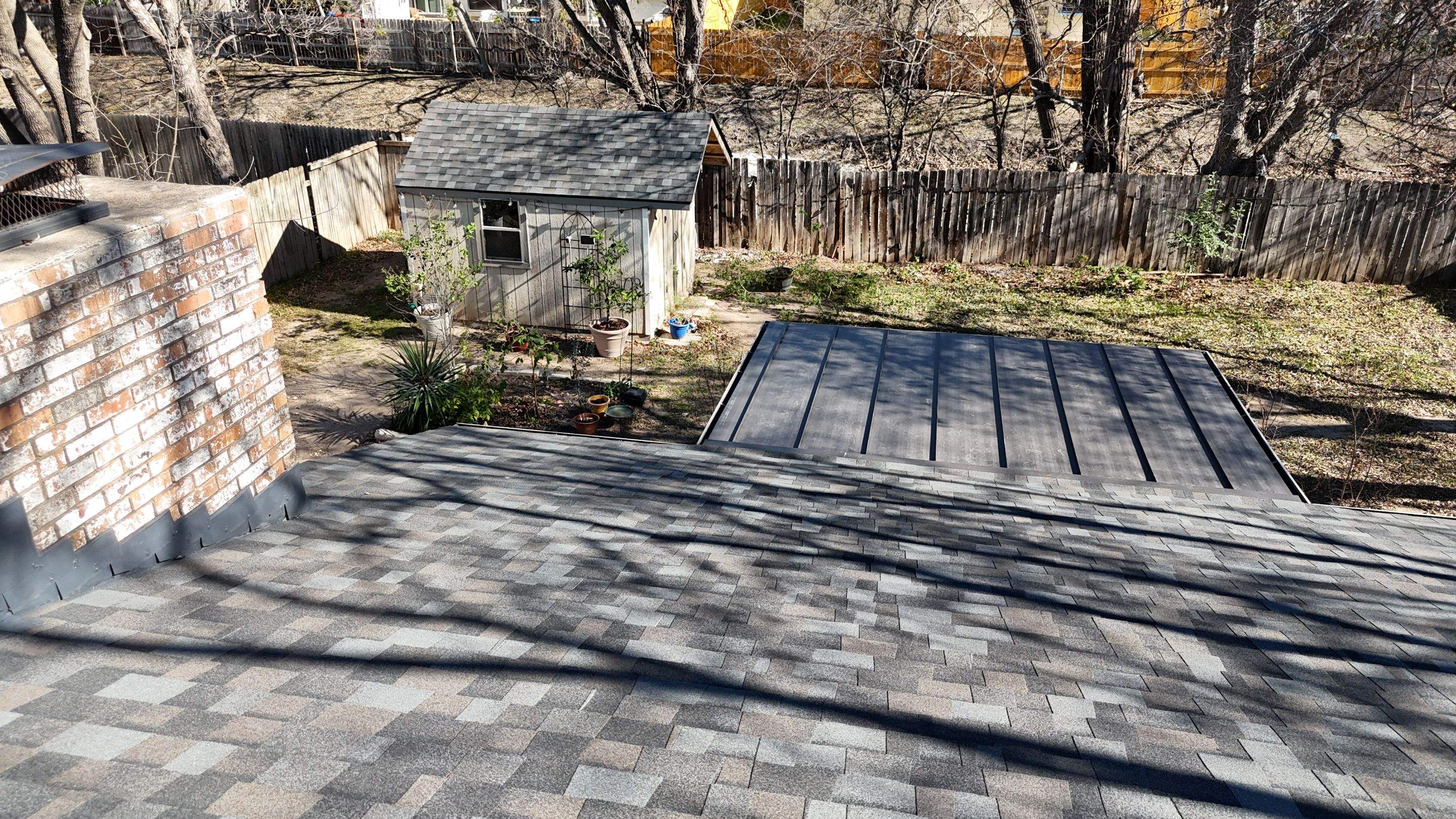 Williamsbur Gray - Owens Corning TruDefinitios Duration + Dark Bronze -  L&A Metals by RoofsOnly.com