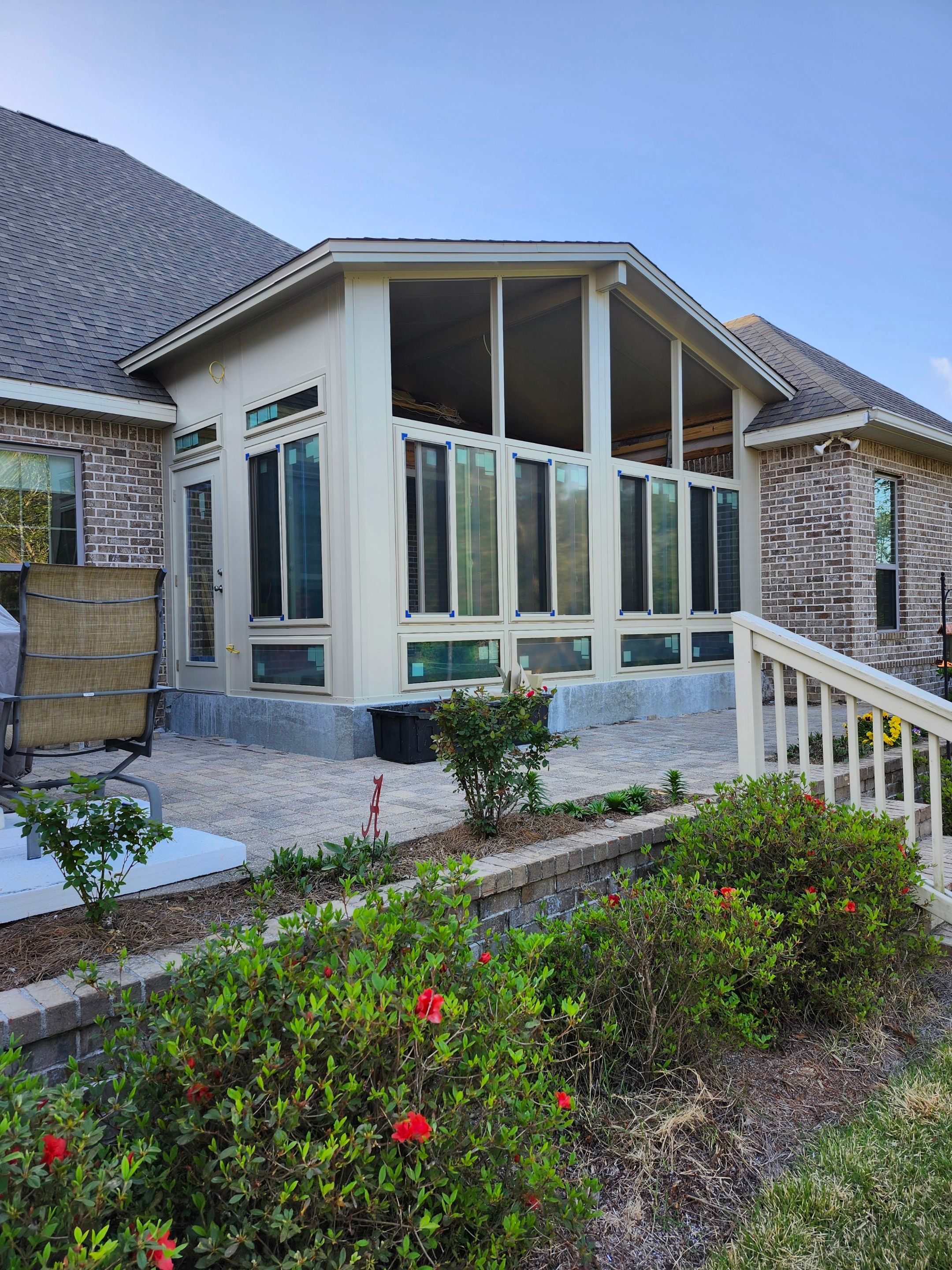 Glass Room using Colorbeam in Pensacola by Titan Sunrooms