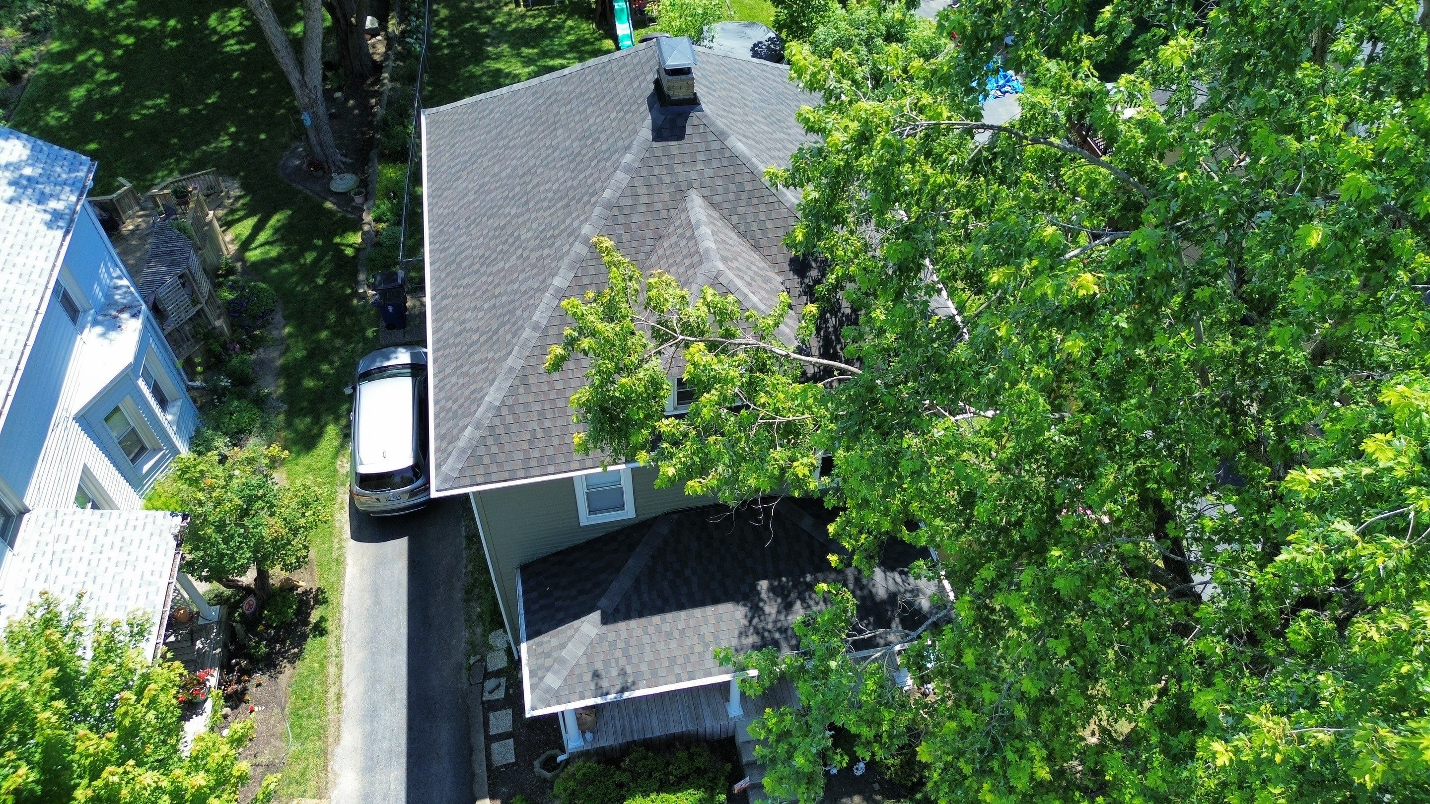 Residential Roofing Installation using Timberline UHDZ Shingles - Appalachian Sky by RoofX 