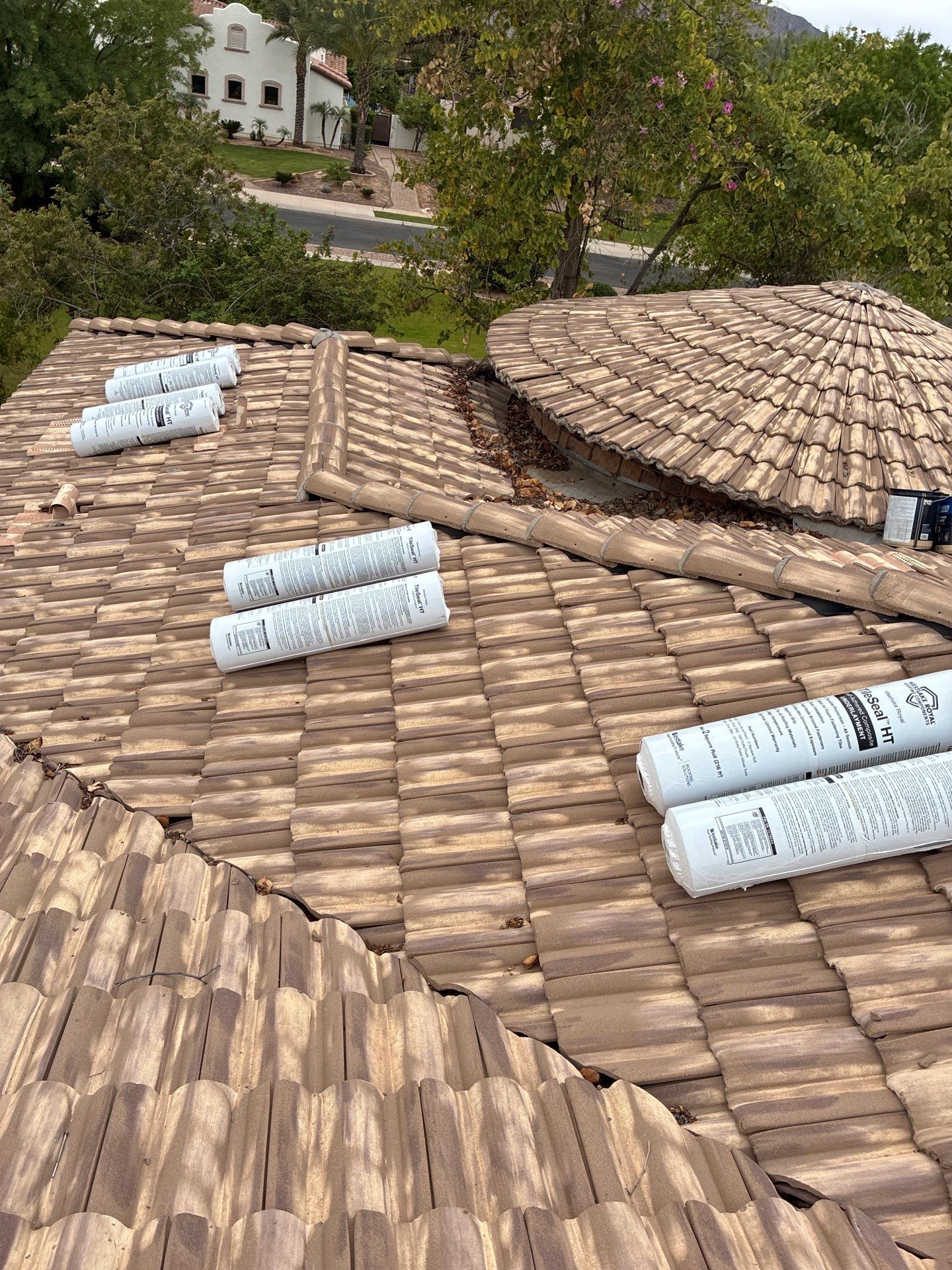 Tile Reset using Concrete Tiles in San Tan Valley by Weather-Tite Roofing