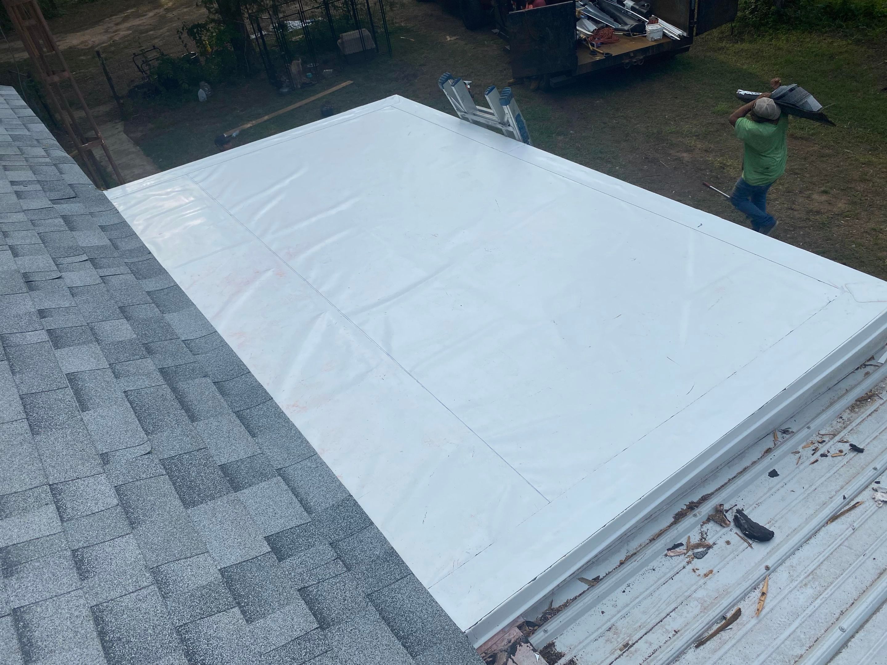 Residential Shingle Reroof using Malarkey Architectural Highlander NEX by Hostetler Roofing