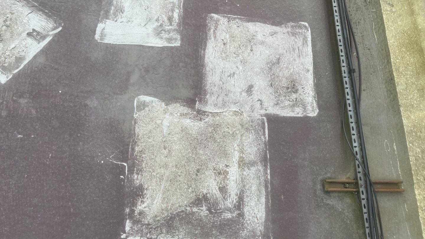 EPDM (rubber) Roof Cleaning using Honda 15lpm Low Pressure Washing Machine by Ges Exterior Cleaning ltd