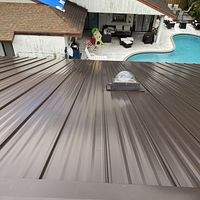 24ga 1" Nail-Strip Mansard Brown