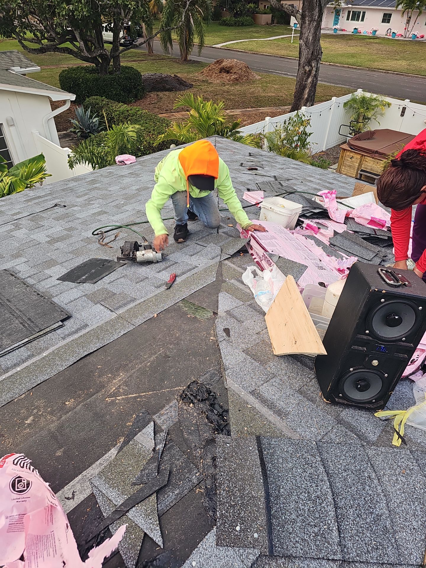 Project in St. Petersburg 33710 by Mitchell Roofing Company LLC 
