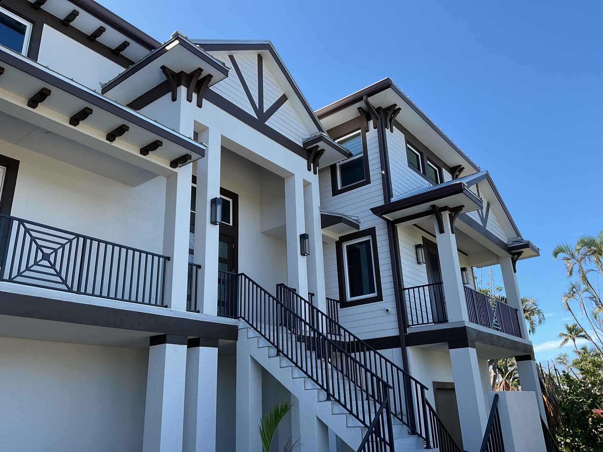 Brown Gutter Installation in Sanibel FL by Gutter Professors