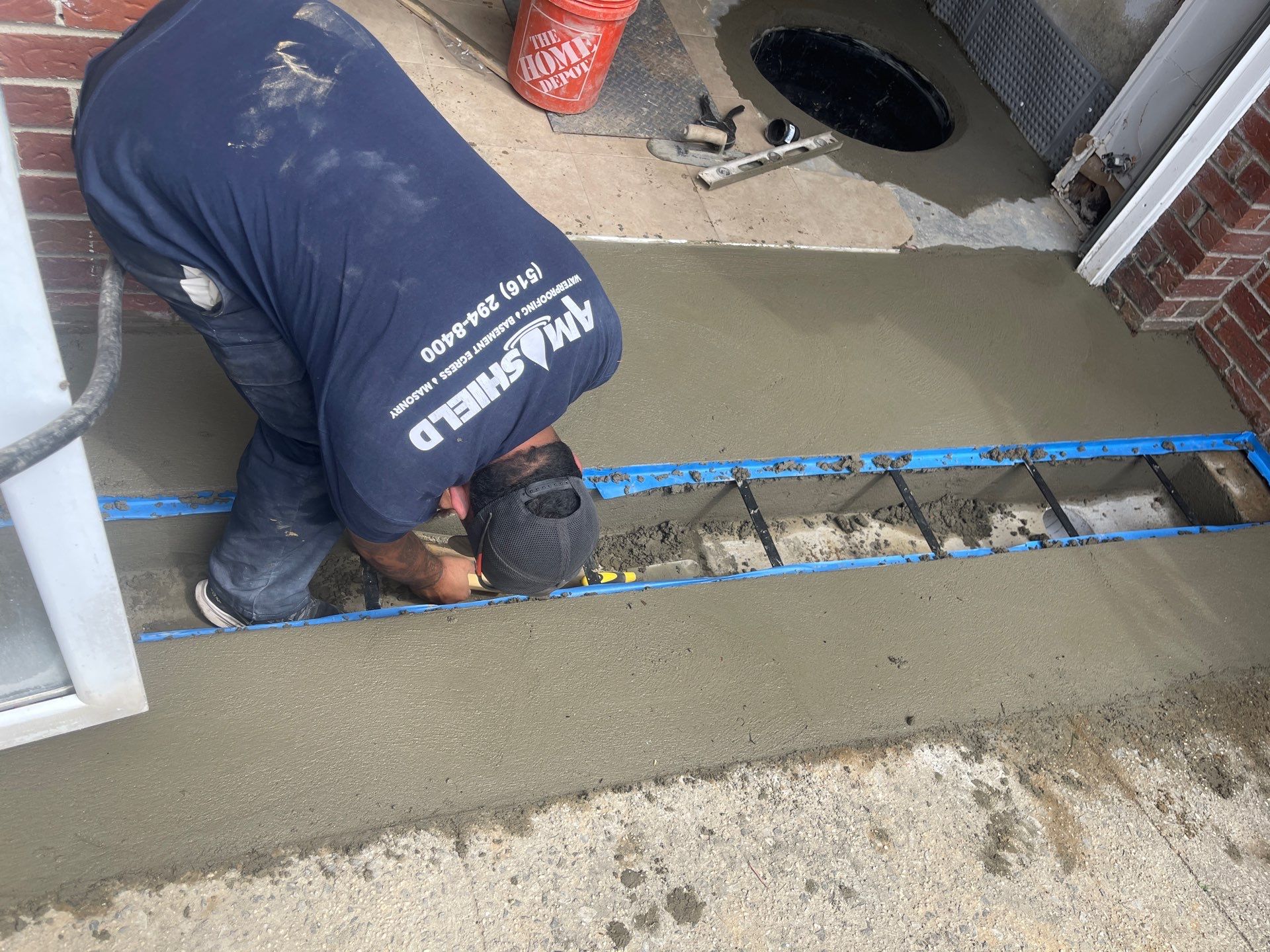 217th St, Flushing by A.M. Shield Waterproofing, Corp.