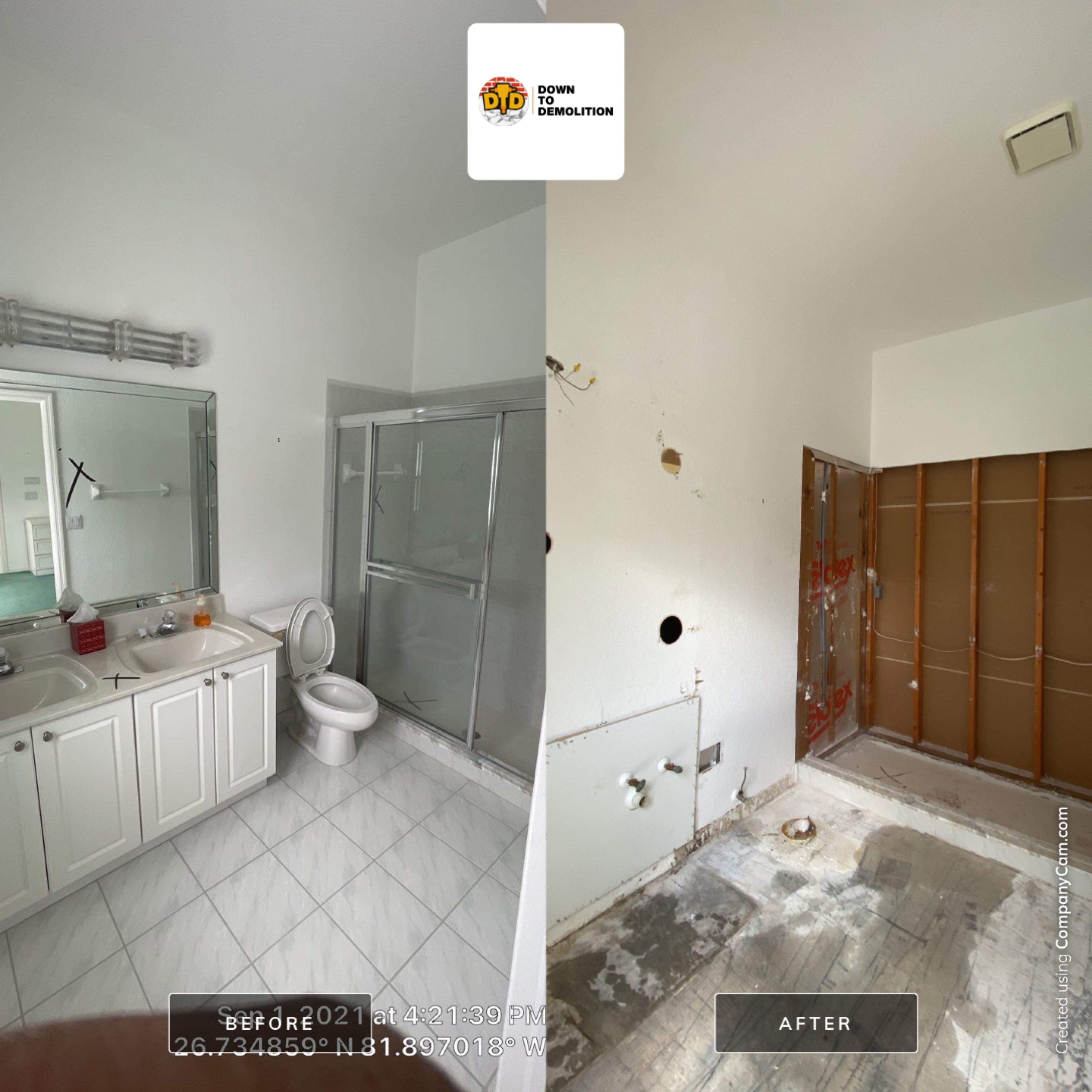 Full Home Demolition by Down to Demolition