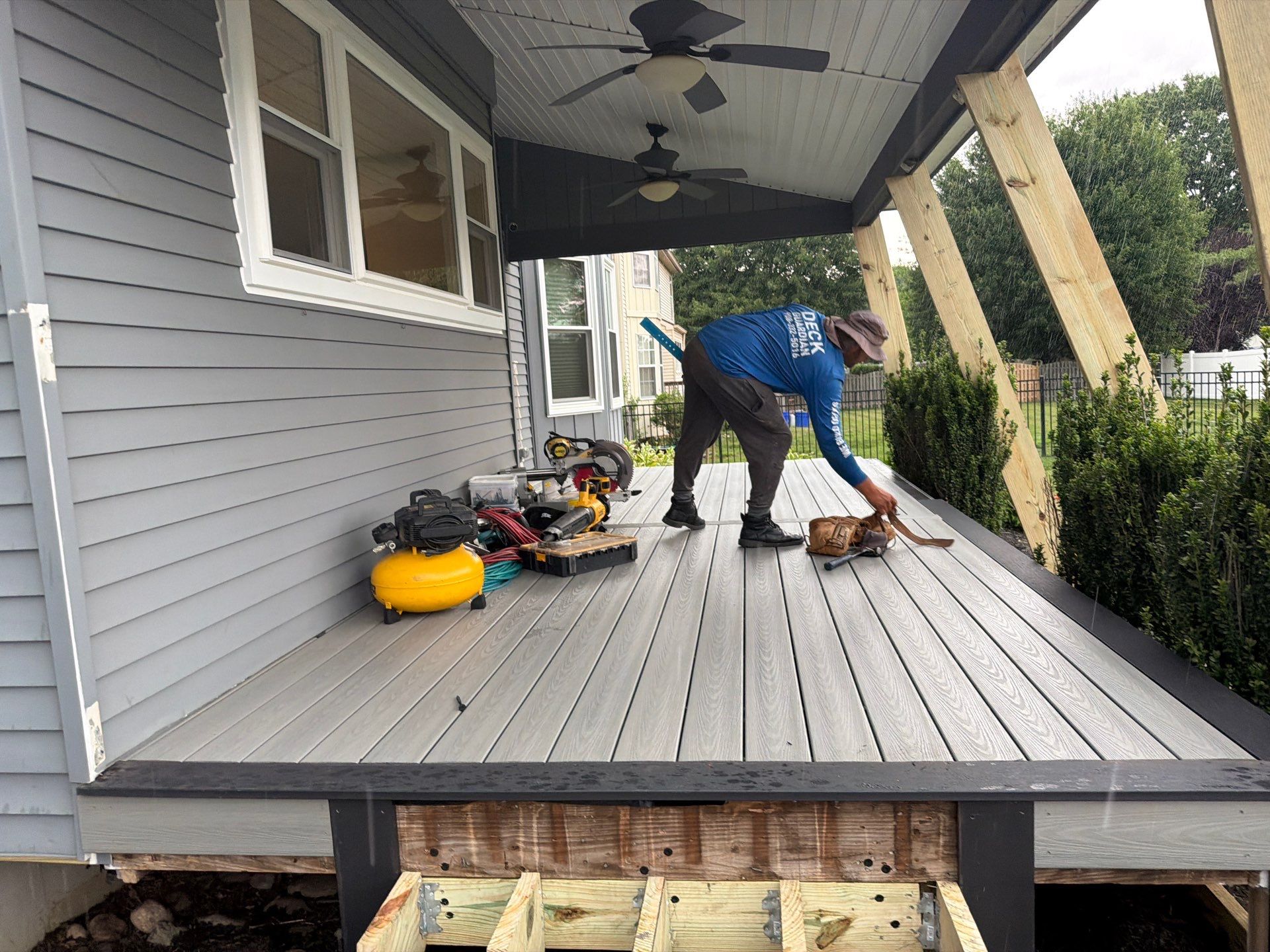 Deck Resurfacing in Evesham, New Jersey by deck guardian