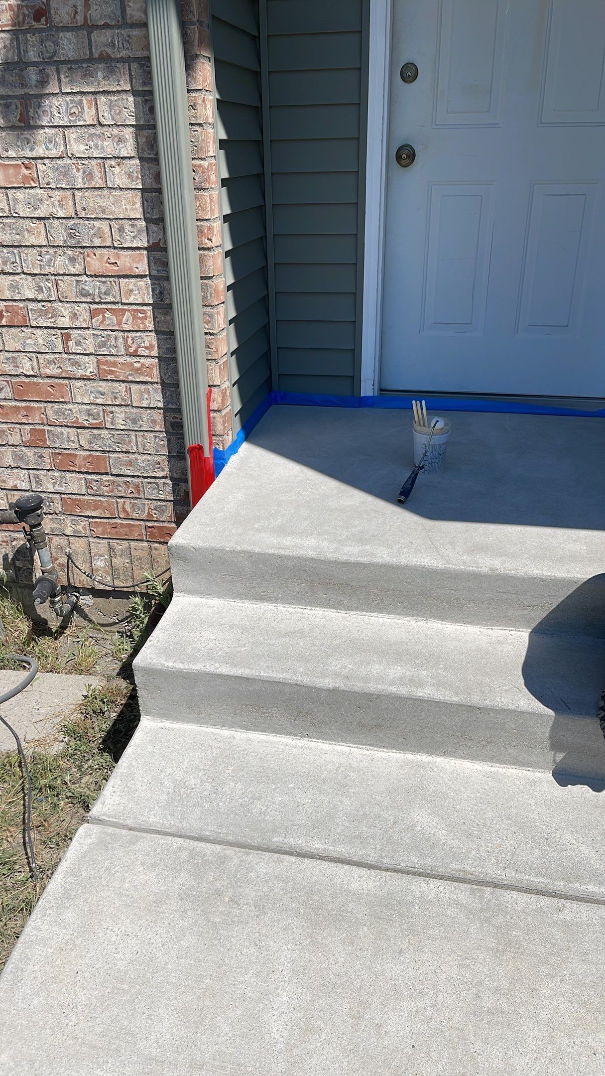 Garage, Walkway and Shop Transformation using Shale Hybrid by Croc Coatings, LLC