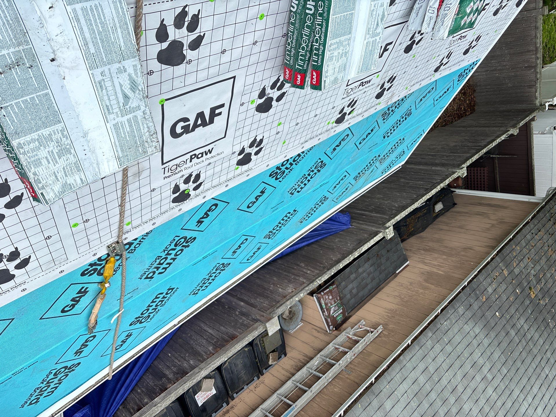 Fairfield customer gets brand new beaautiful GAF roof by DiGiorgi Roofing and Siding Inc