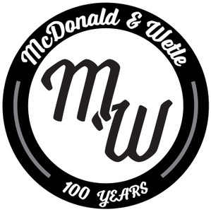 Logo for McDonald & Wetle Roofing