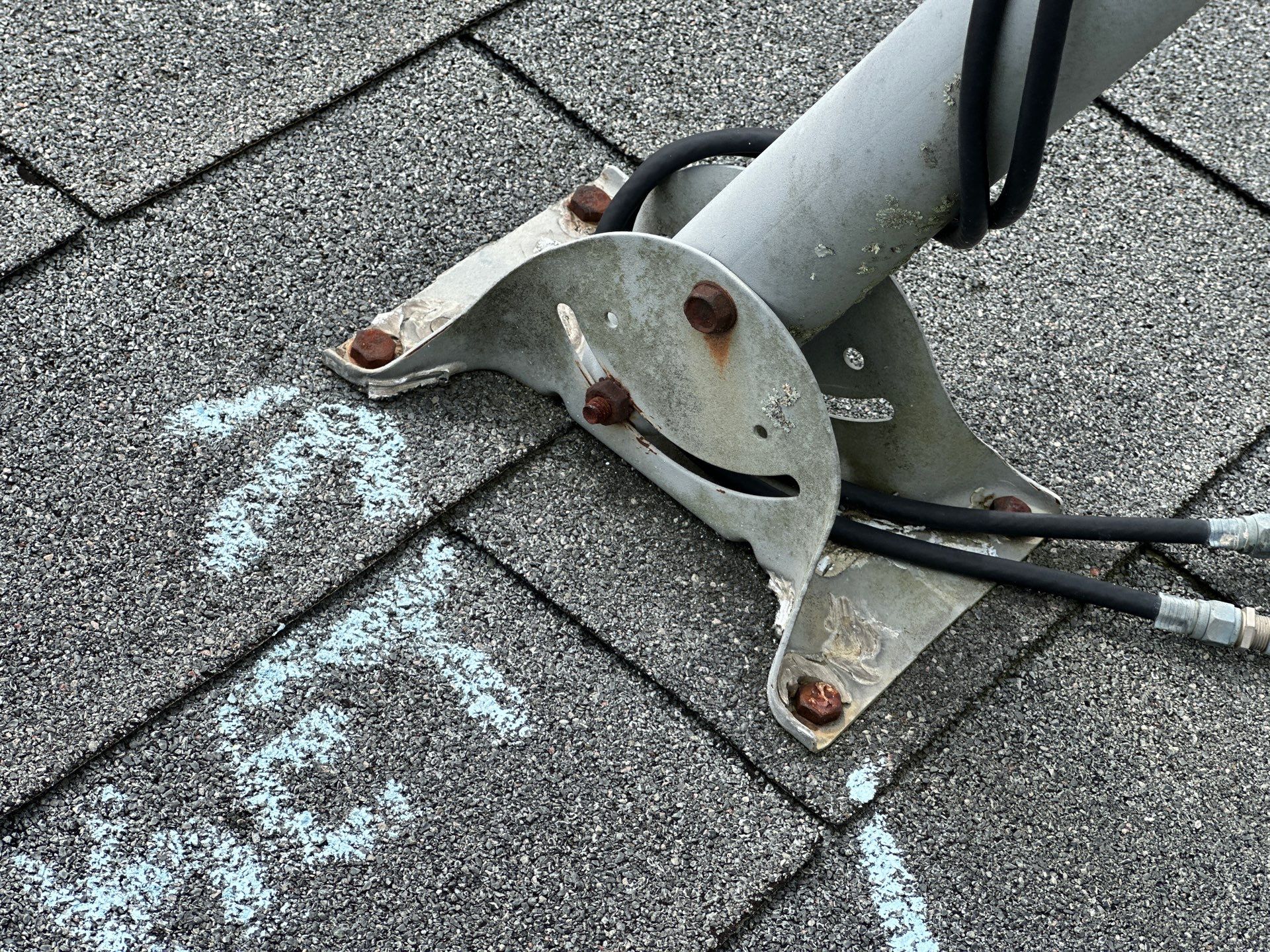 Solid Hail Damage - 3 Tab by Paragon Roofing