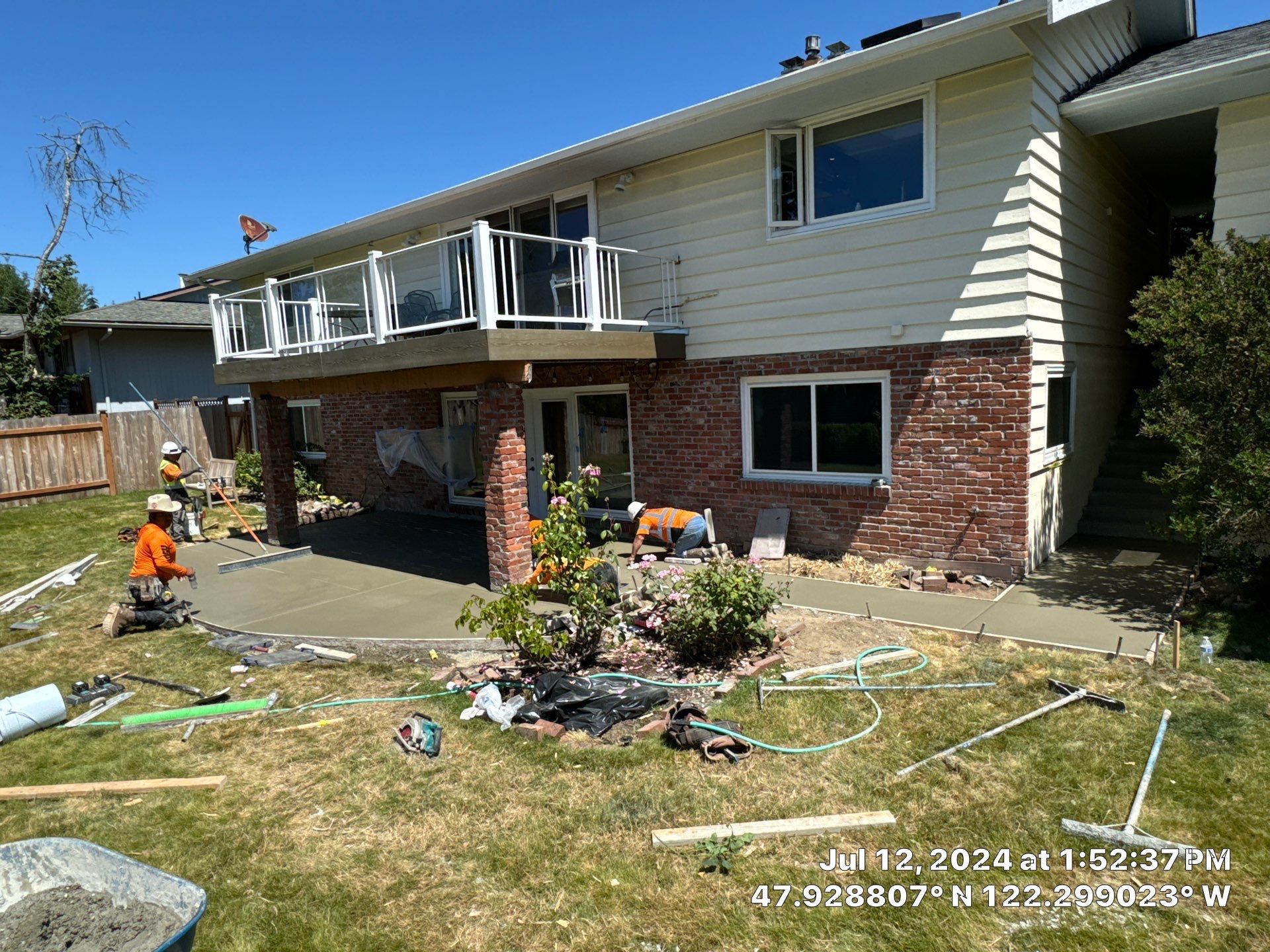 Susan | Concrete Patio by Jireh Asphalt & Concrete Inc 