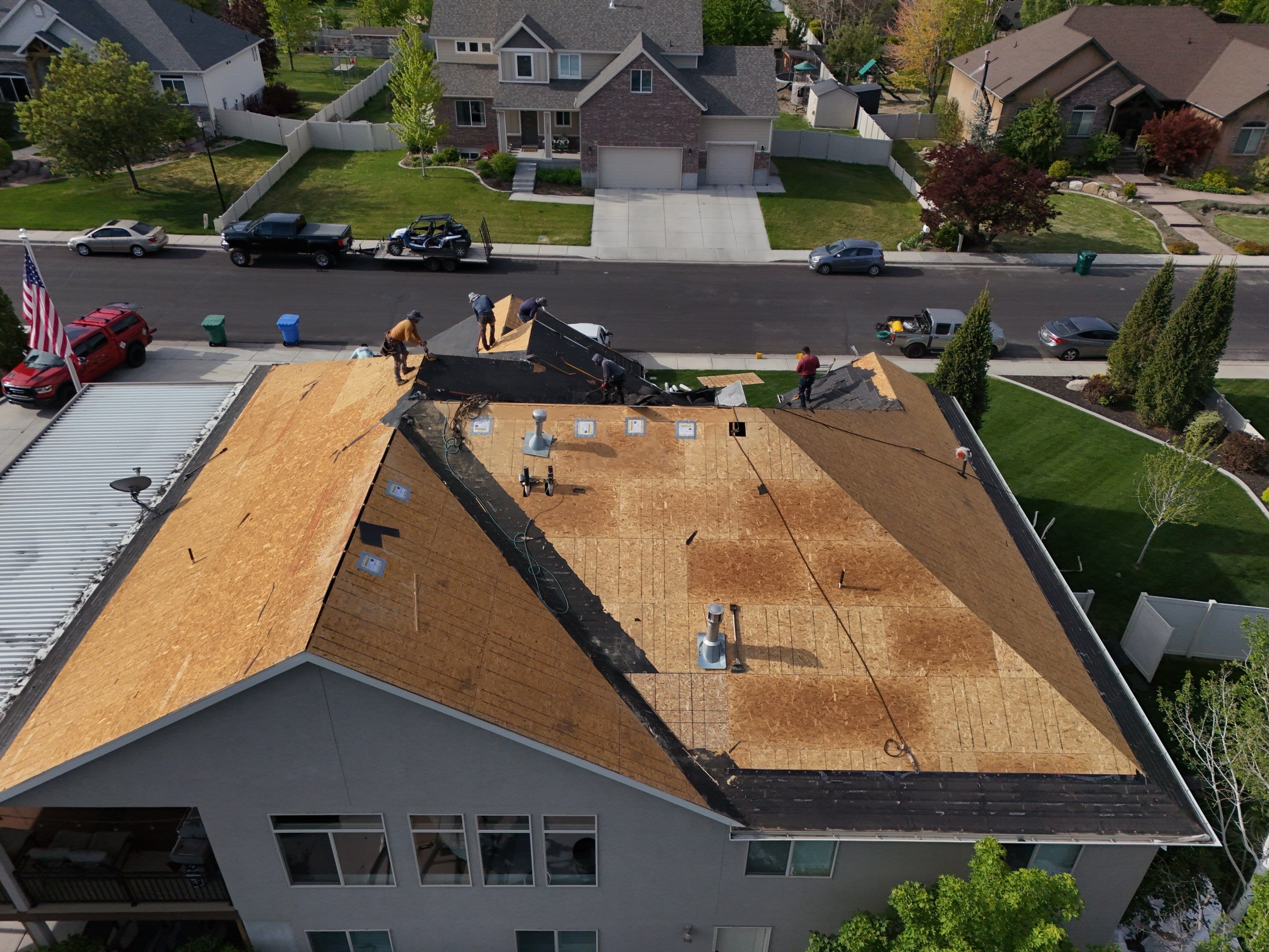 Beautiful Roof Replacement in Lehi Utah by Go Pro Roofing