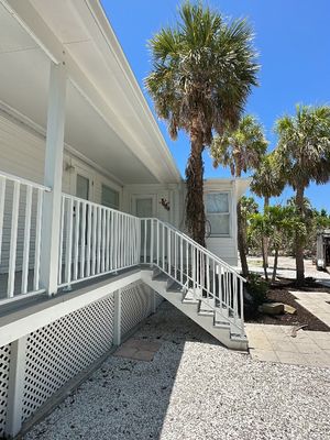 Downspout Installation using Charcoal Grey in Sanibel FL