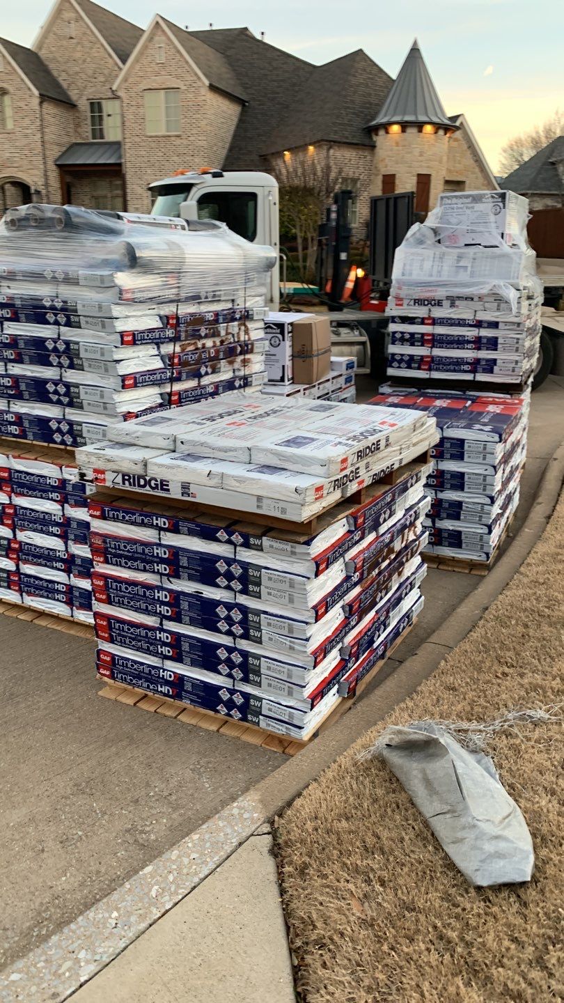 Full Roof Replacement On Beautiful Home in McKinney Texas by Elite Roofing LLC