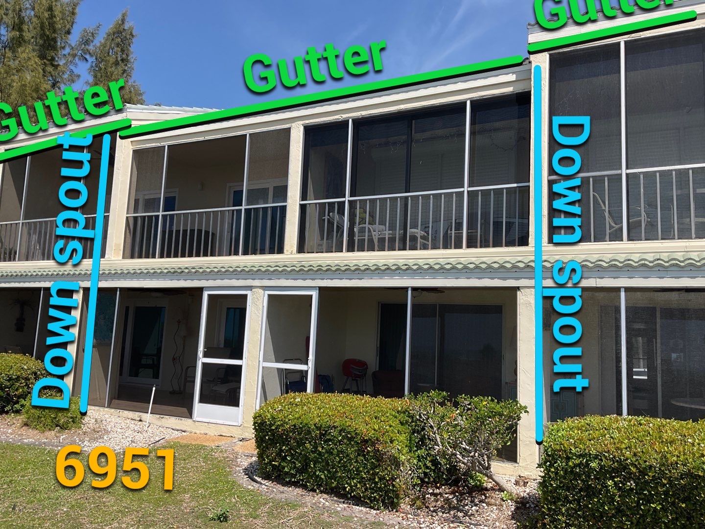 Commercial Gutters Installation in Longboat Key FL by Gutter Professors