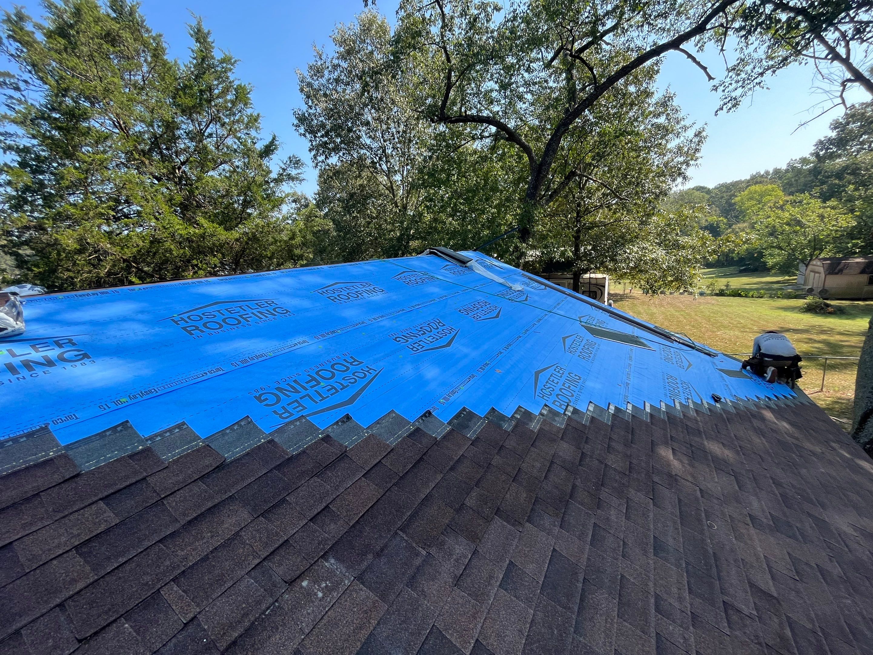 Residential Roofing Repair using Malarkey Vista by Hostetler Roofing