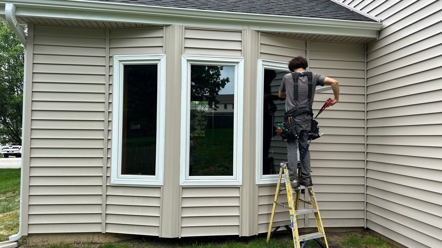 Siding Installation using Market Square by EEC  Windows, Siding & Roofing 