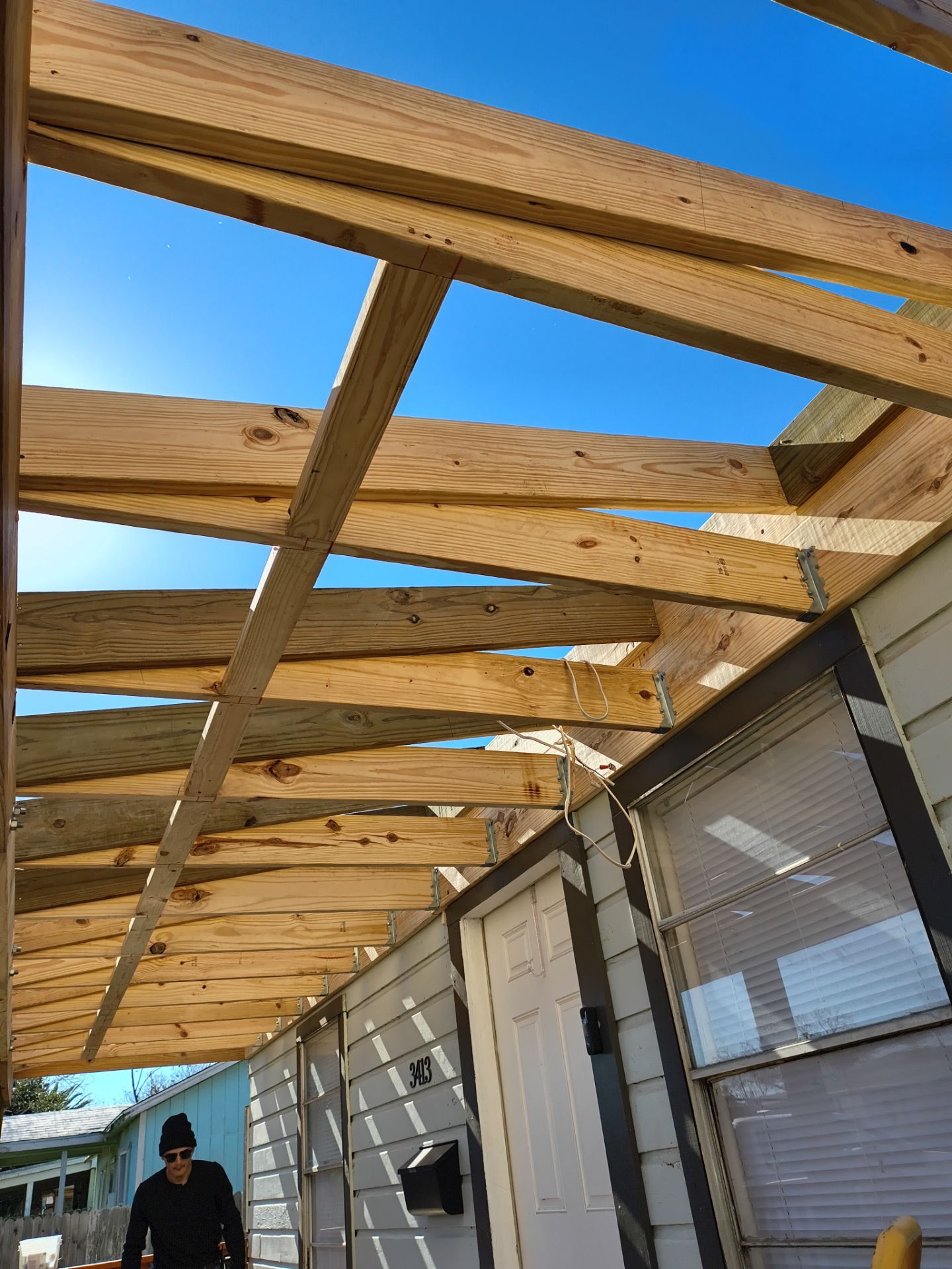 Over Engineered Patio by Bayfront Roofing and Construction
