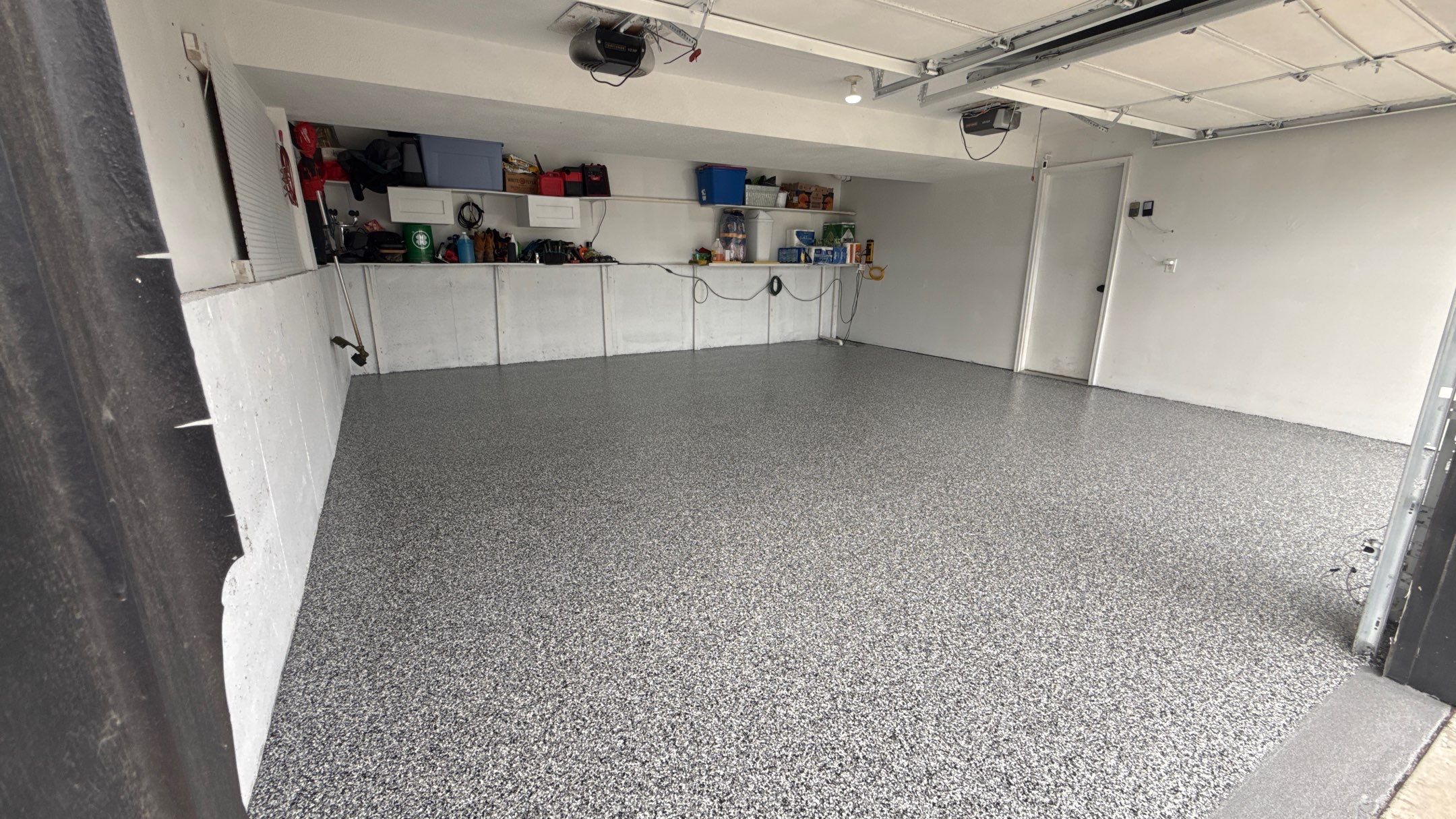 Epoxy Floor Coating for Edgerton Garage and Utility Room by Banner Garage