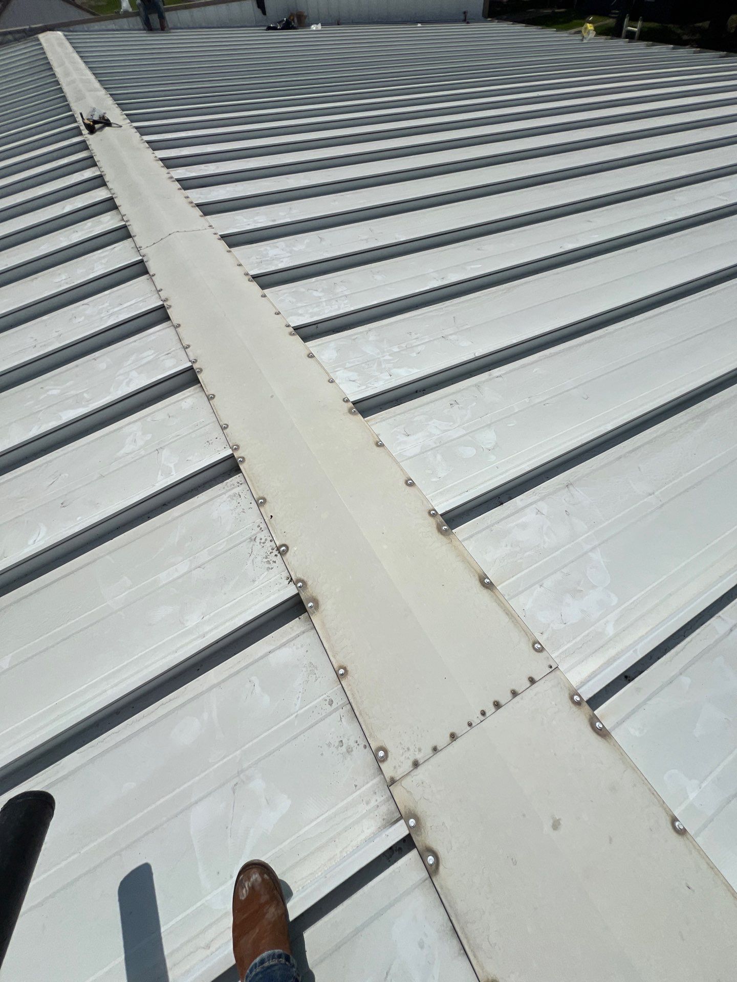 Commercial Roofing Repair using Metal by Roof Repair Company