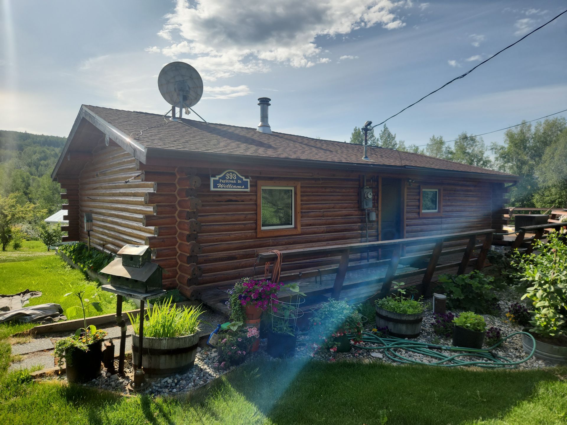 Log Home & Connex Update! by Midnight Sun Painting