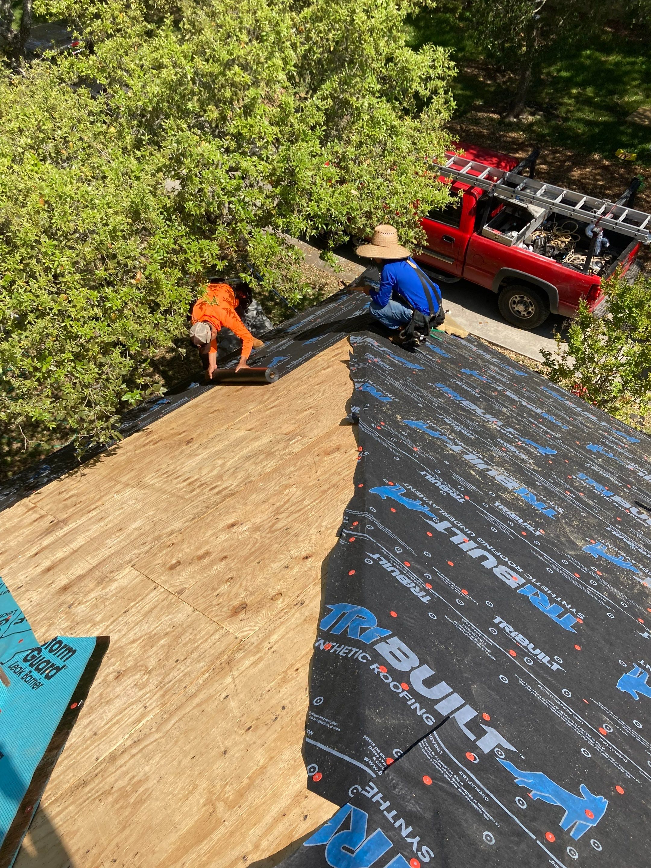 Project in New Braunfels by Rhino Roofing and General Contracting, LLC