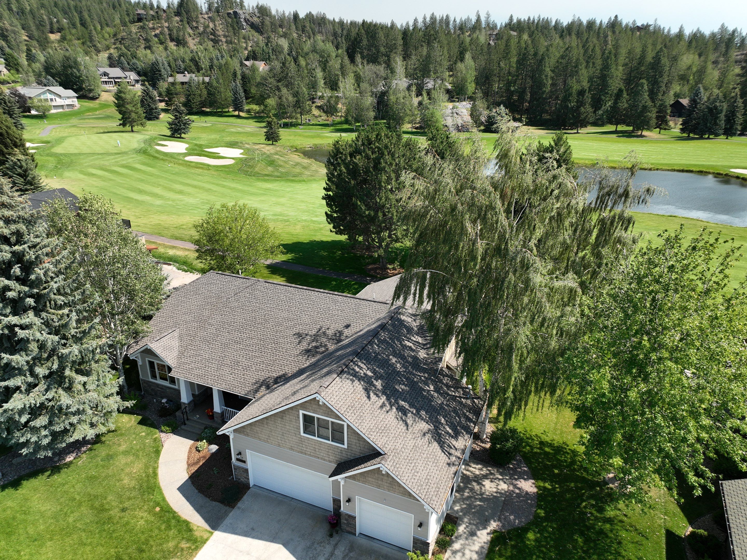 GAF Timberline HDZ - Mission Brown by Montana Roofing Solutions