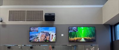 Fitness Center AV install