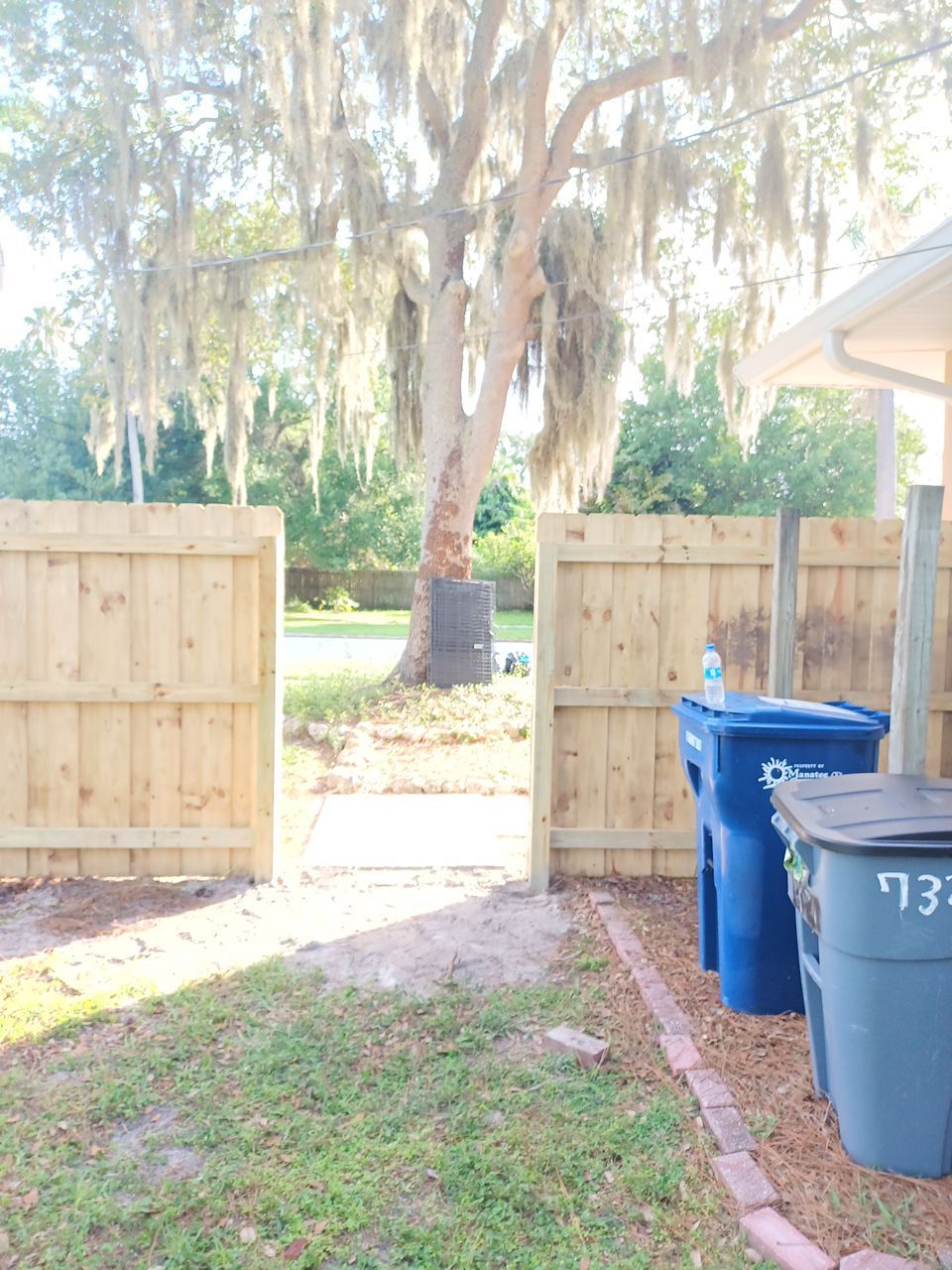 Sarasota, FL 6ft. Tall Treated Board on Board Wood Fence by Asap fence and gates, LLC