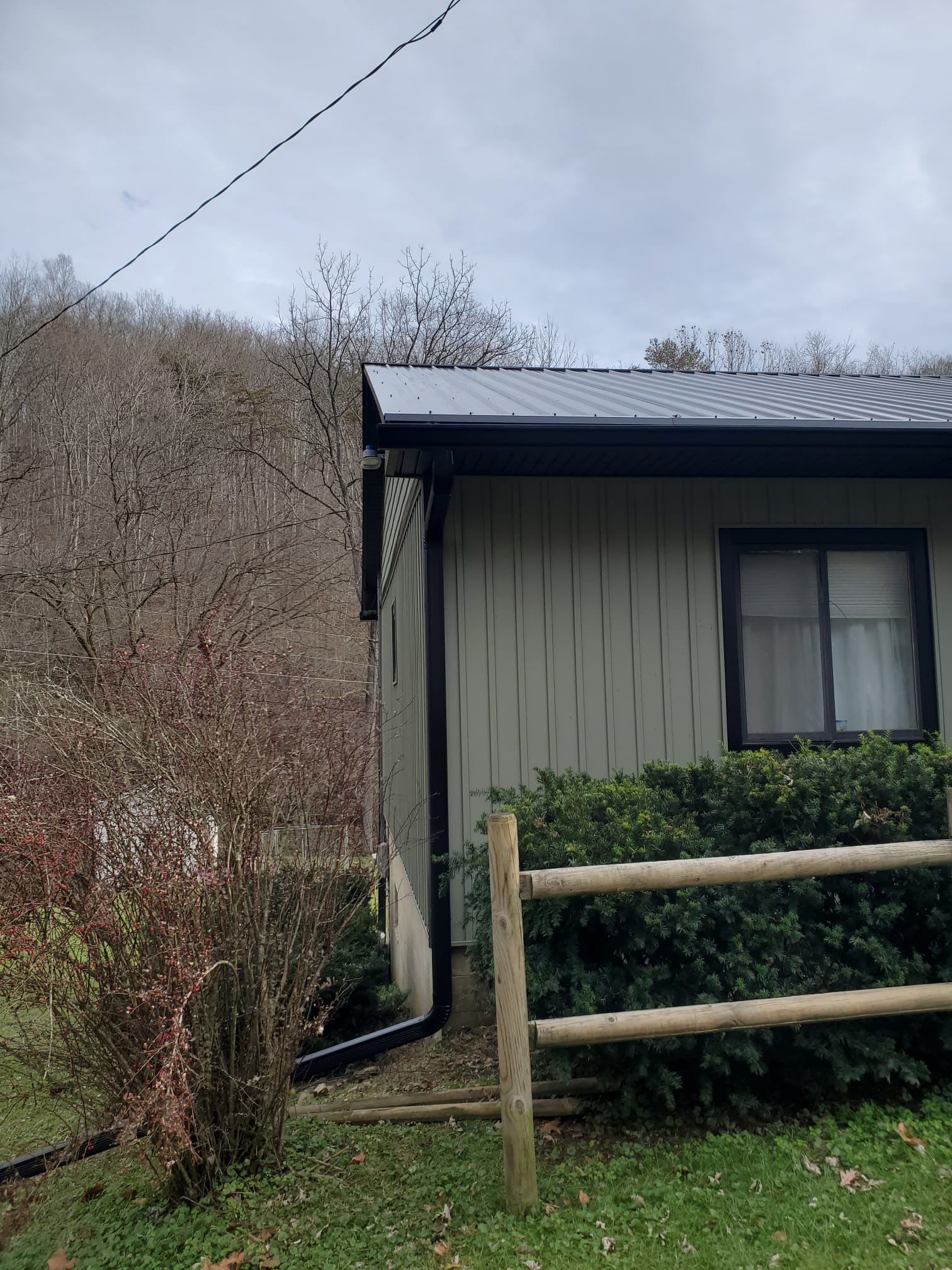 Metal Roof and Vinyl Siding, Soffit, Gutters using LifeTite Premium metal roofing  by Secure Construction Company Inc