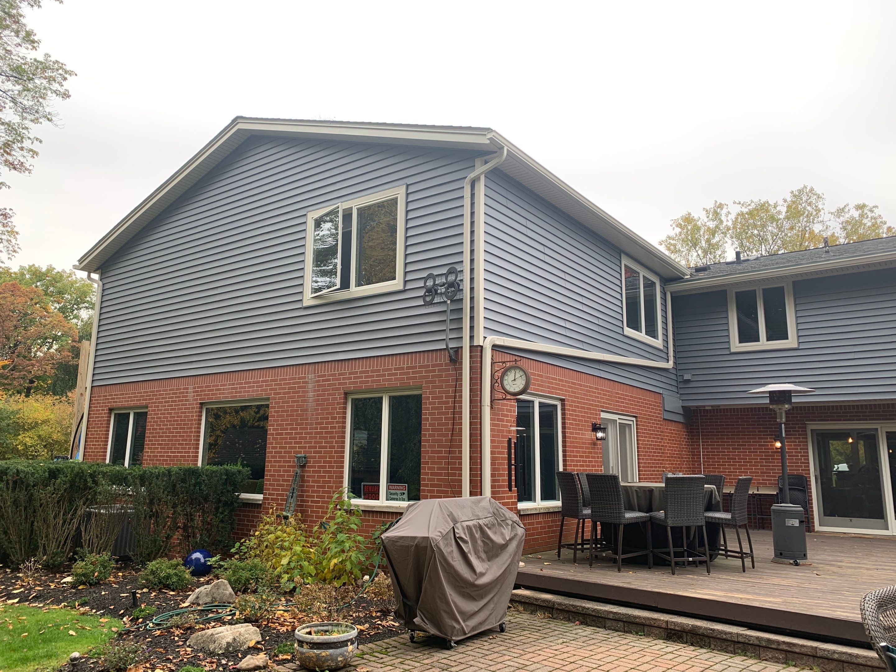 Vinyl Siding Replacement - Private Residence  by Bloomfield Construction & Restoration