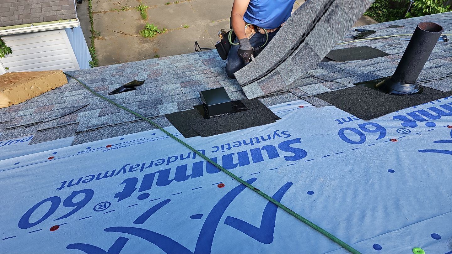 Atlas Pinnacle, Color, Summer Storm, Drip Edge, Color, Black by Eagle Eye Roofing