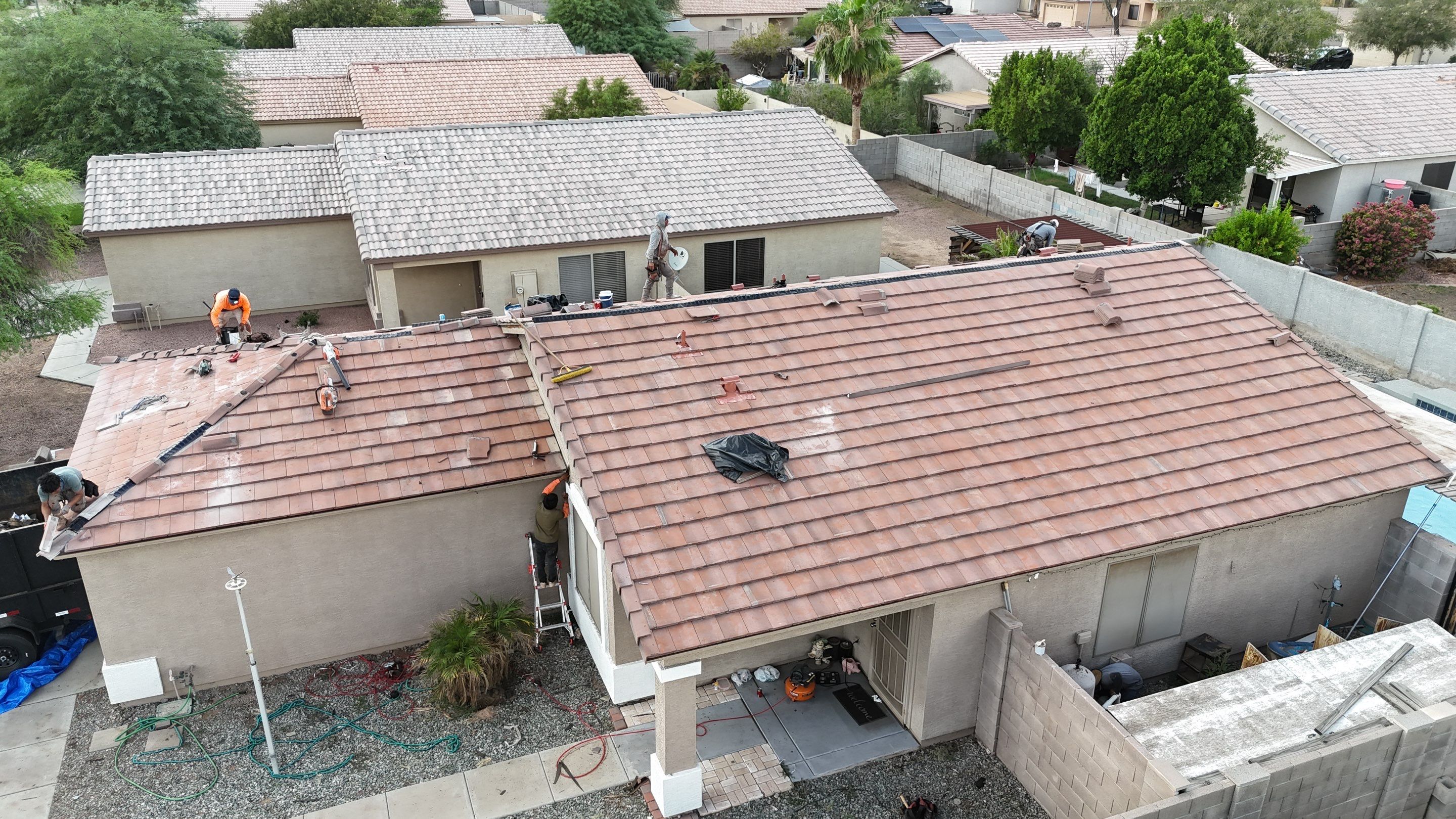 Project in Peoria, AZ by Saint Roofing