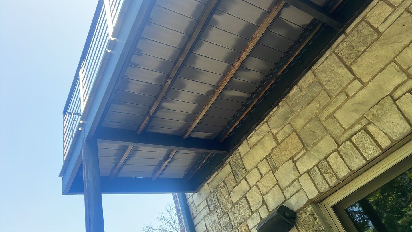 Highland Park, IL Bluestone, concrete,  Trex deck cleaning by Northern Power Washing LLC.