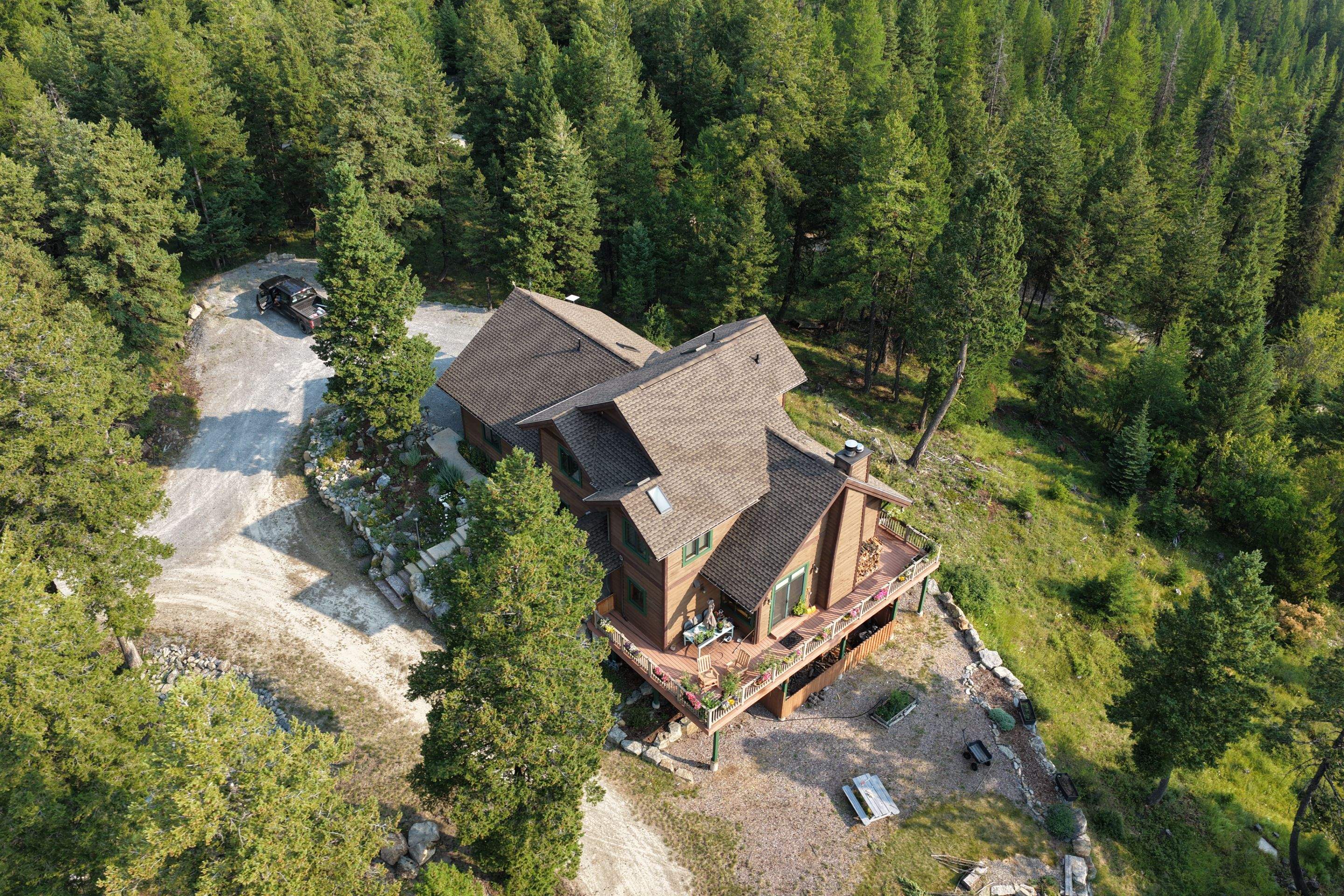 Roof Replacement - GAF Timberline UHDZ - Barkwood  by Montana Roofing Solutions