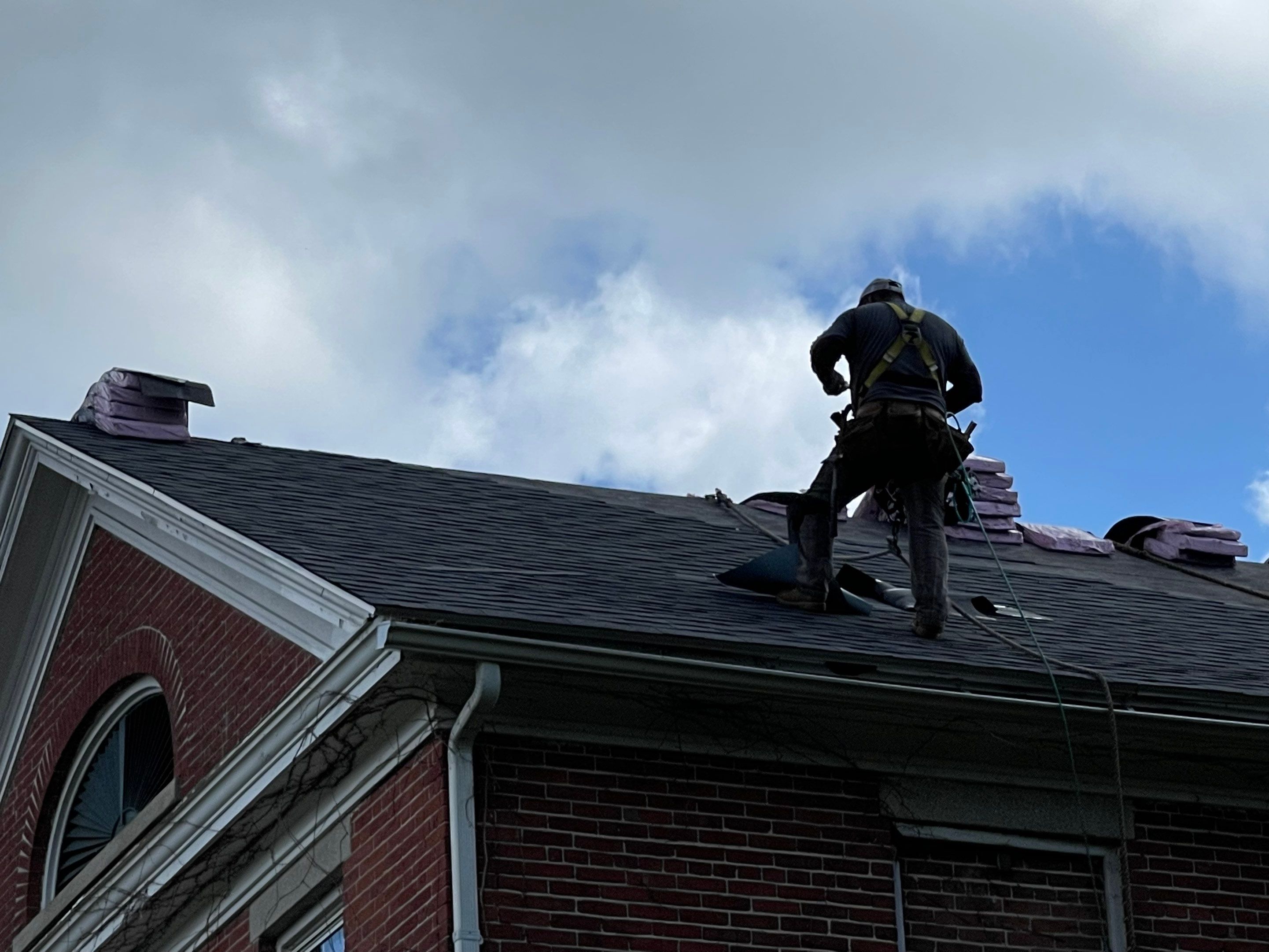 Residential Roofing Installation using Owens Corning TruDefinition by Sensible Home Solutions