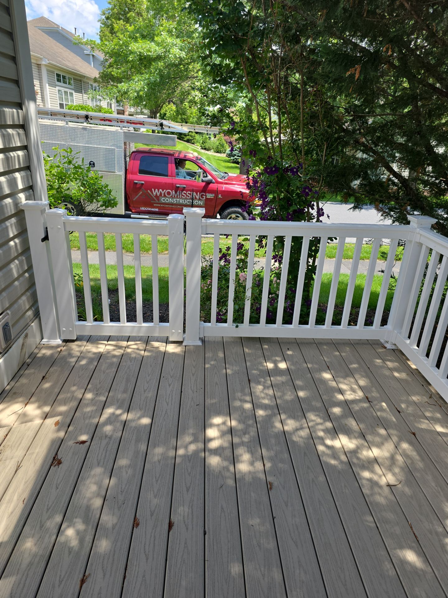 New Deck Build in Oak Hill by Wyomissing Construction LLC 