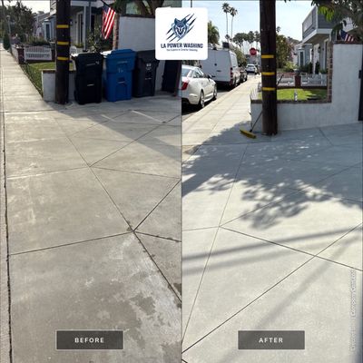 Sandblasting & Sealing Concrete Driveway In Long Beach, CA
