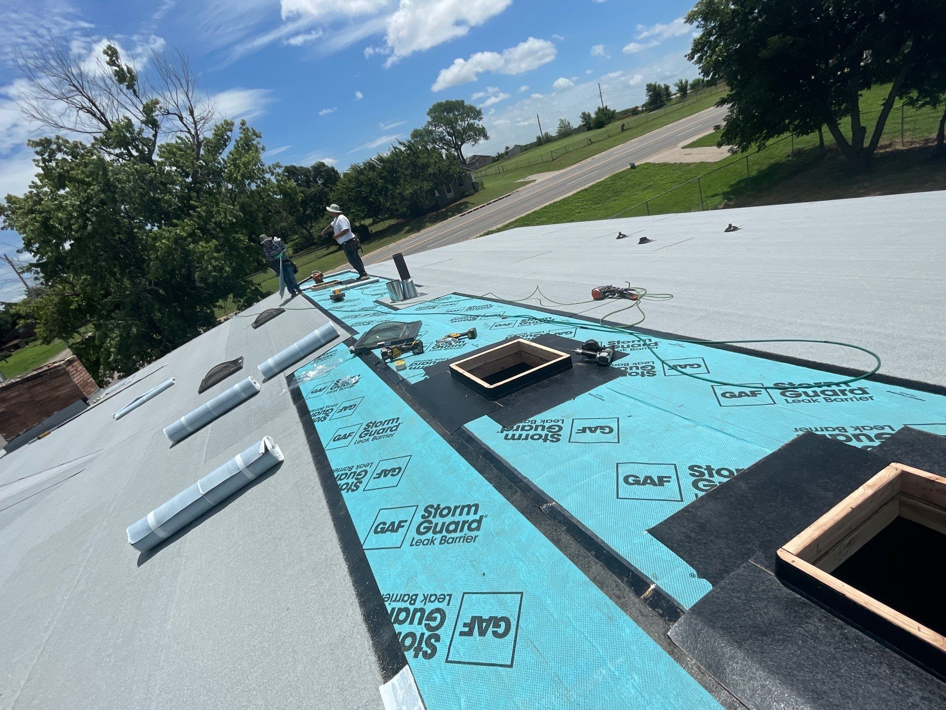 Project in Geary by Z Construction & Roofing, LLC