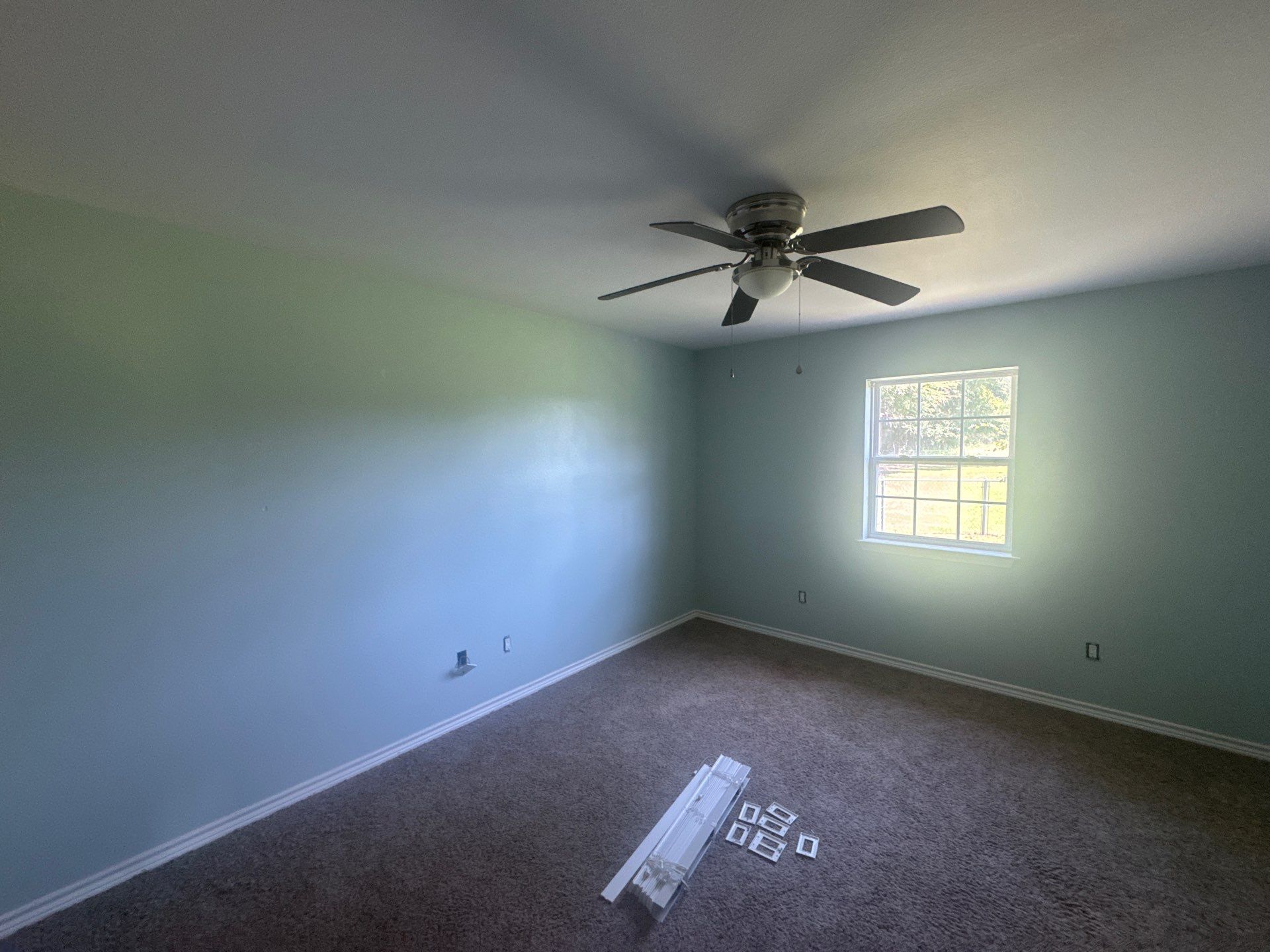 Interior & Exterior Painting in Van, TX | White to Light Blue Transformation by Quality Coats Painting