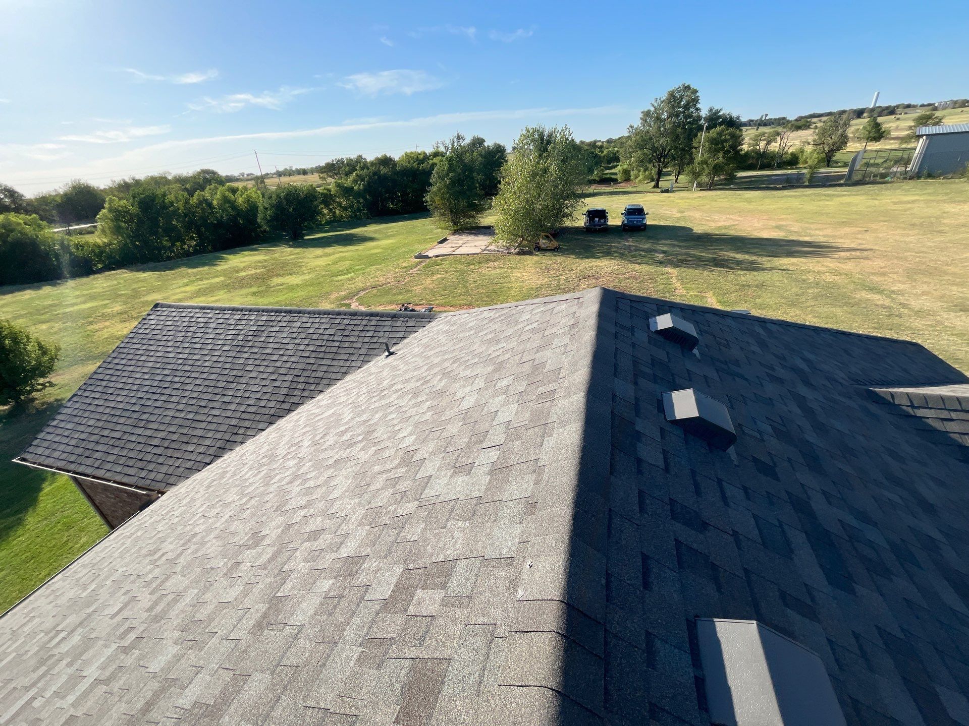 Residential Shingle Roof Replacement and Workshop Roofing in El Reno by Z Construction & Roofing, LLC