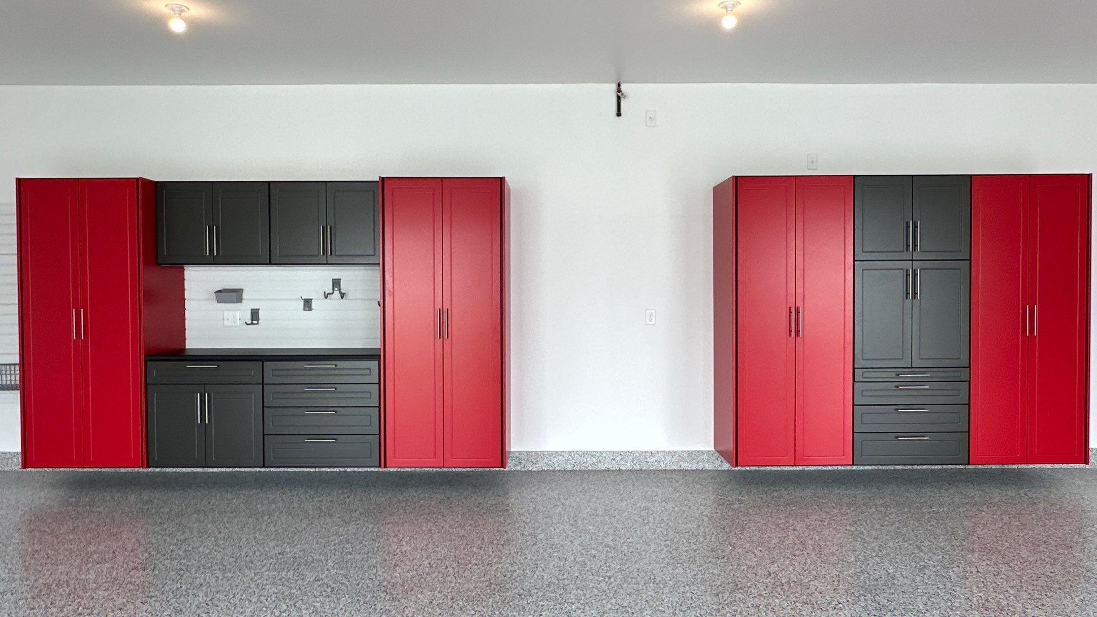 Louis P. transformed their garage into the garage of their dreams  by Banner Garage