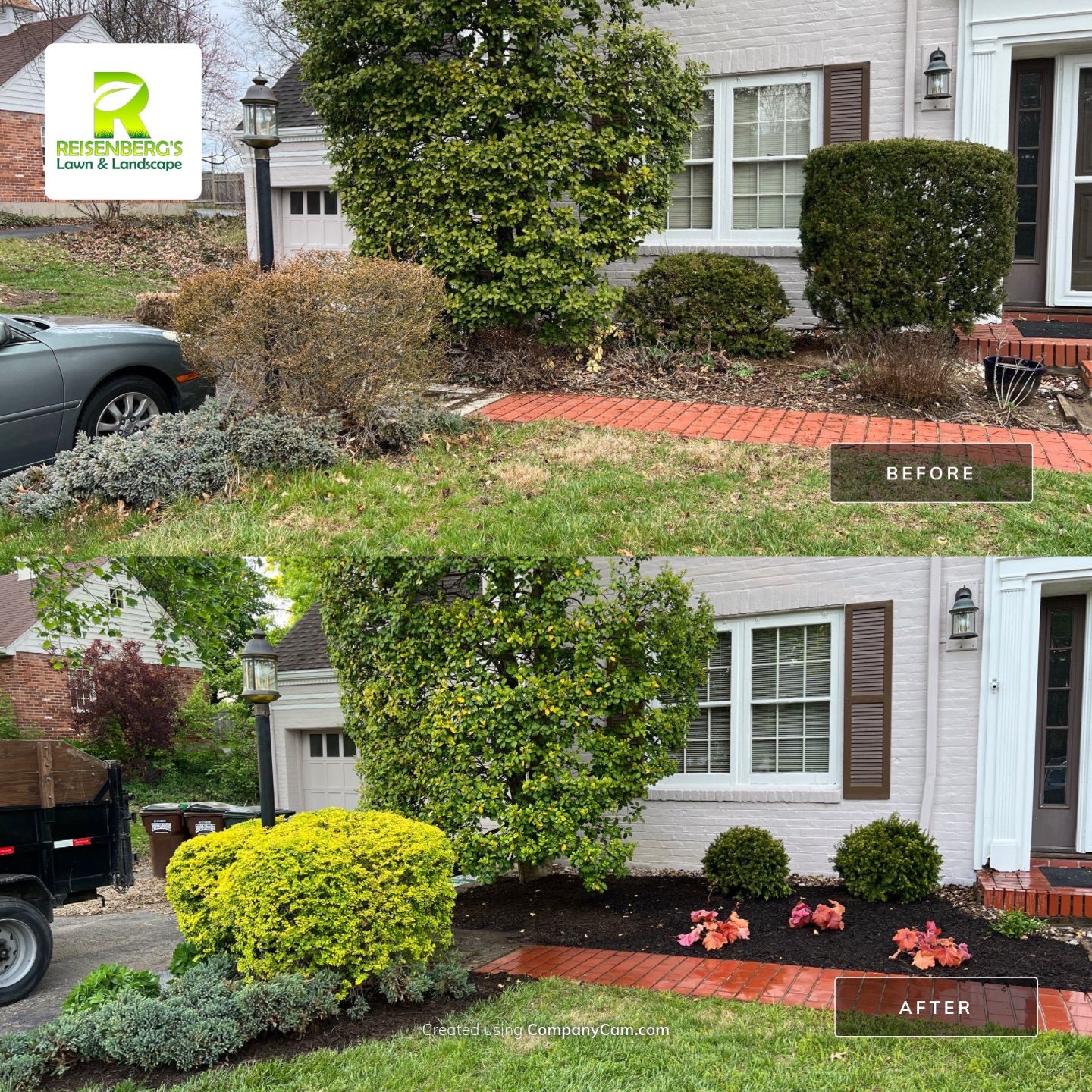 Landscape Tear Our & Install, Relay of Stepper Path by Reisenberg’s Lawn & Landscape, LLC
