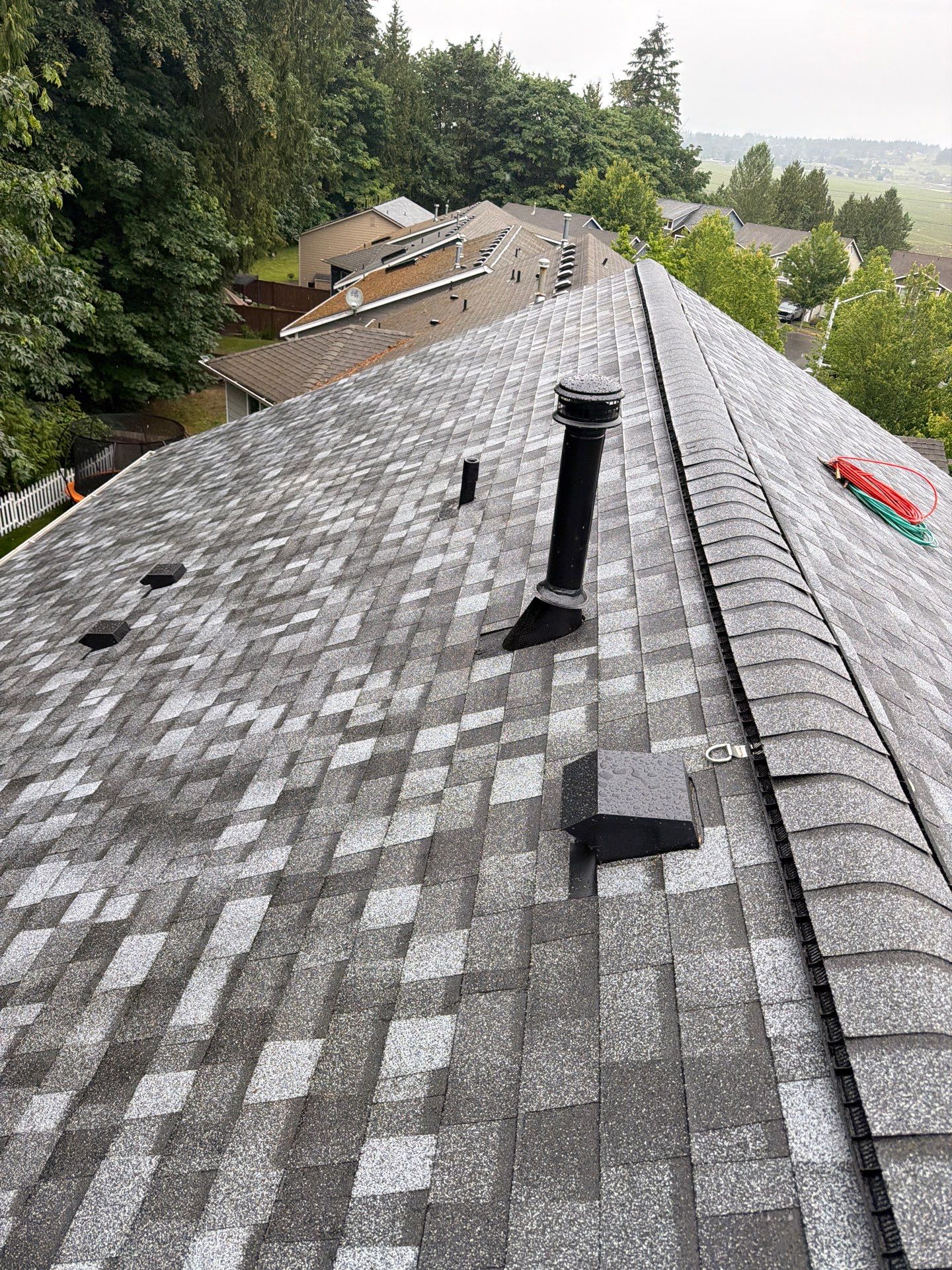 Residential Roofing Installation using GAF HDZ Shingles by Roofing Formula LLC